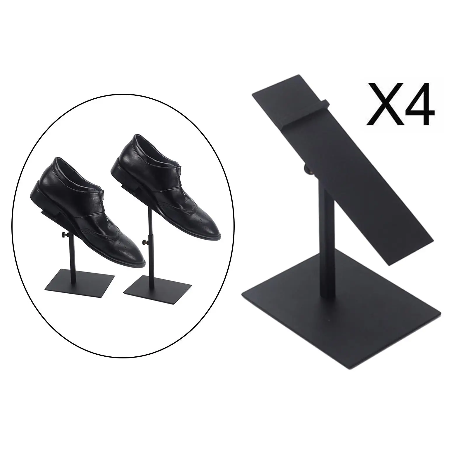 4x Metal  Rack Shoe Stacker  Adjustable Storage Shoe Rack Holder for Closet Organization