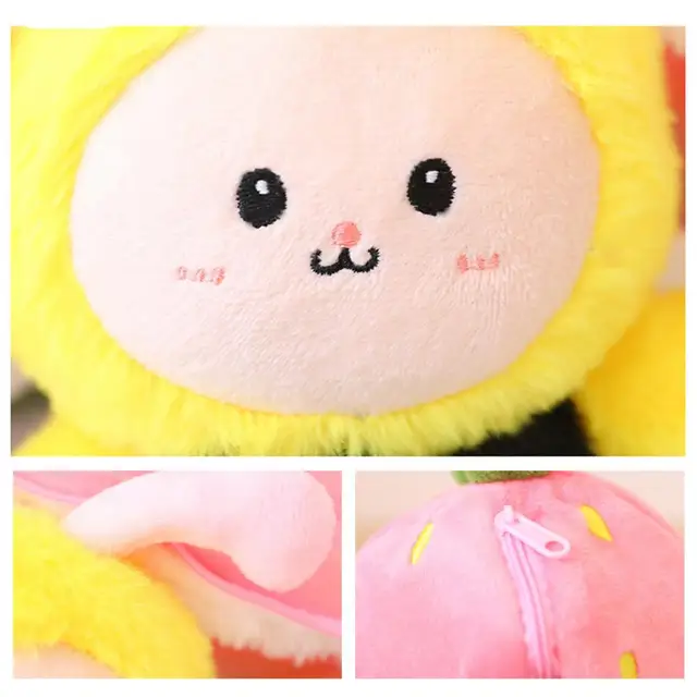28/40CM Lovely Honeybee Plush Toys Super Cute Bee Pillow Stuffed Soft  Animal Dolls Kawaii Toy