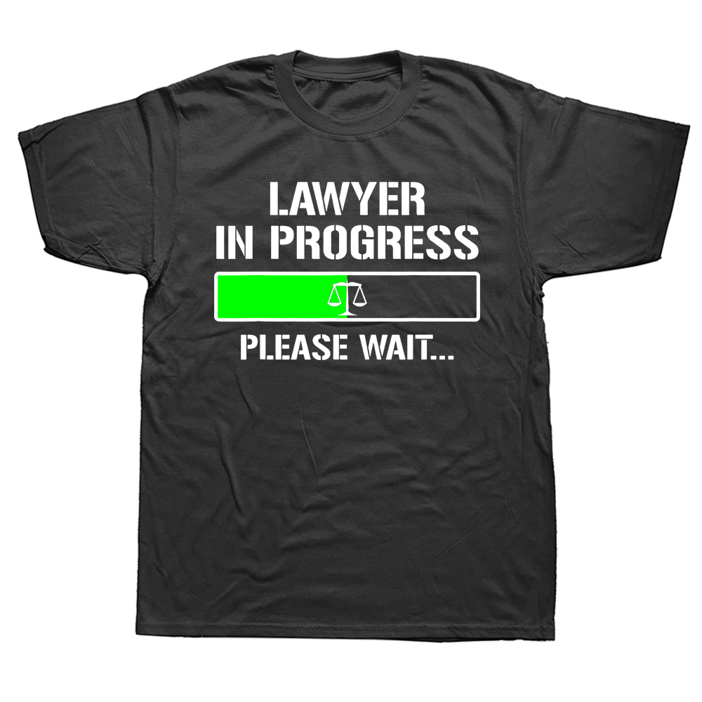 Lustige Anwalt in Fortschritt Gesetz Schule T Shirts Grafik Baumwolle Kurzarm Geburtstag Geschenke Sommer Stil T-shirt Herren Kleidung – Detail 2