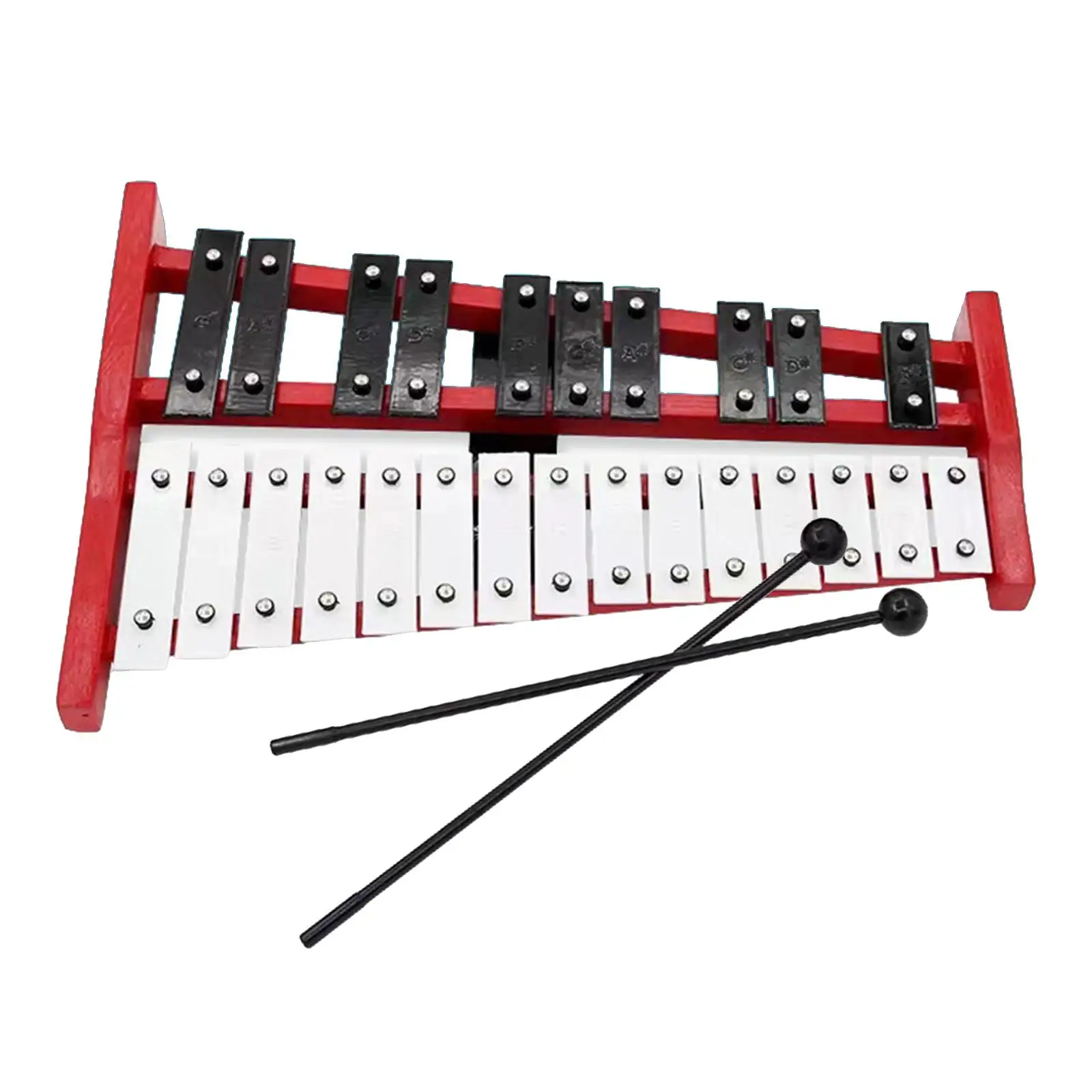 Musical Xylophone Wooden Wooden Percussion Toys Coordination 25 Note for Event Performance Music Lessons Outside
