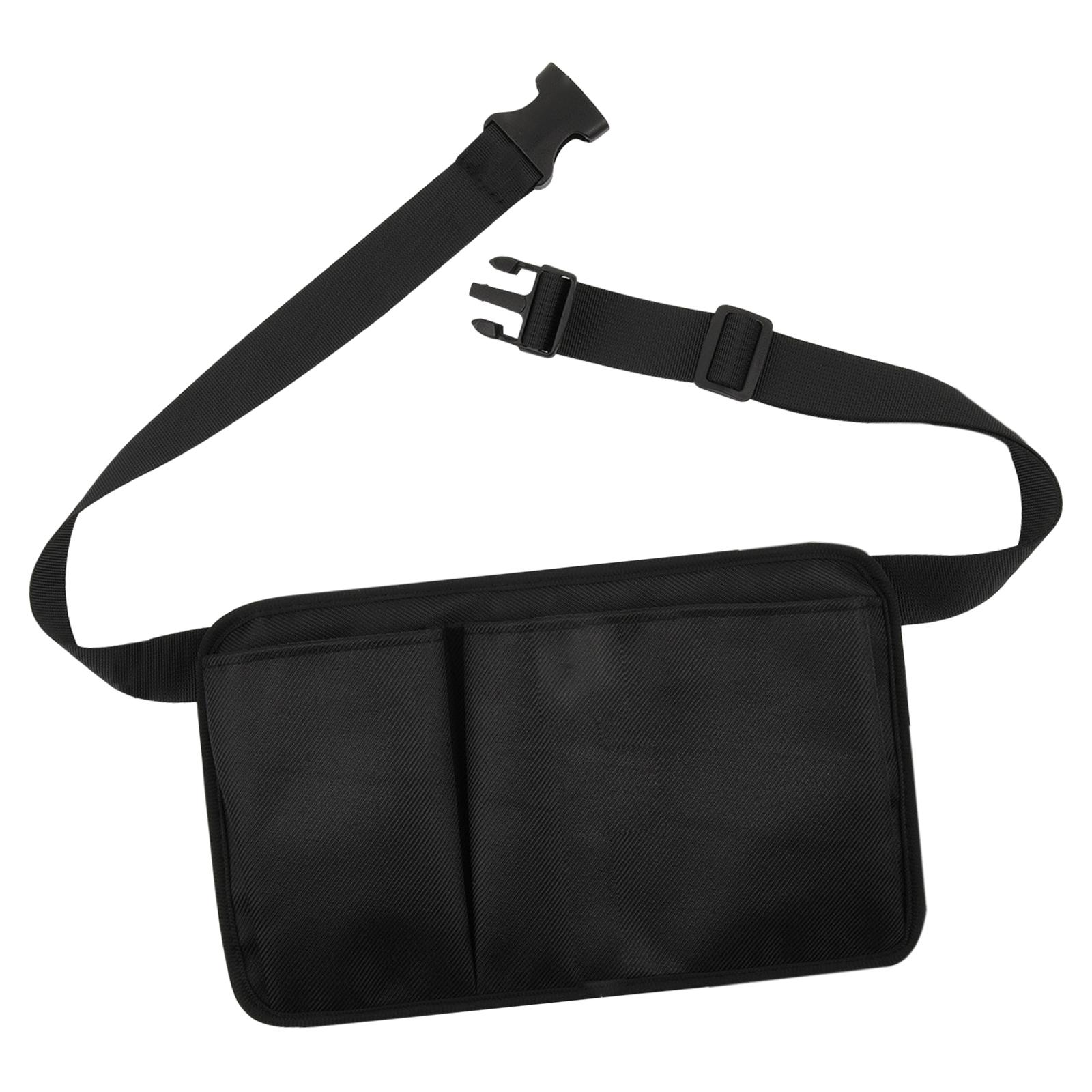 Server Bag 30x18cm Reusable Premium Quality for Tip, Change with Adjustable Belt Accessories Server Pouch Waiter Waist Pouch Bag