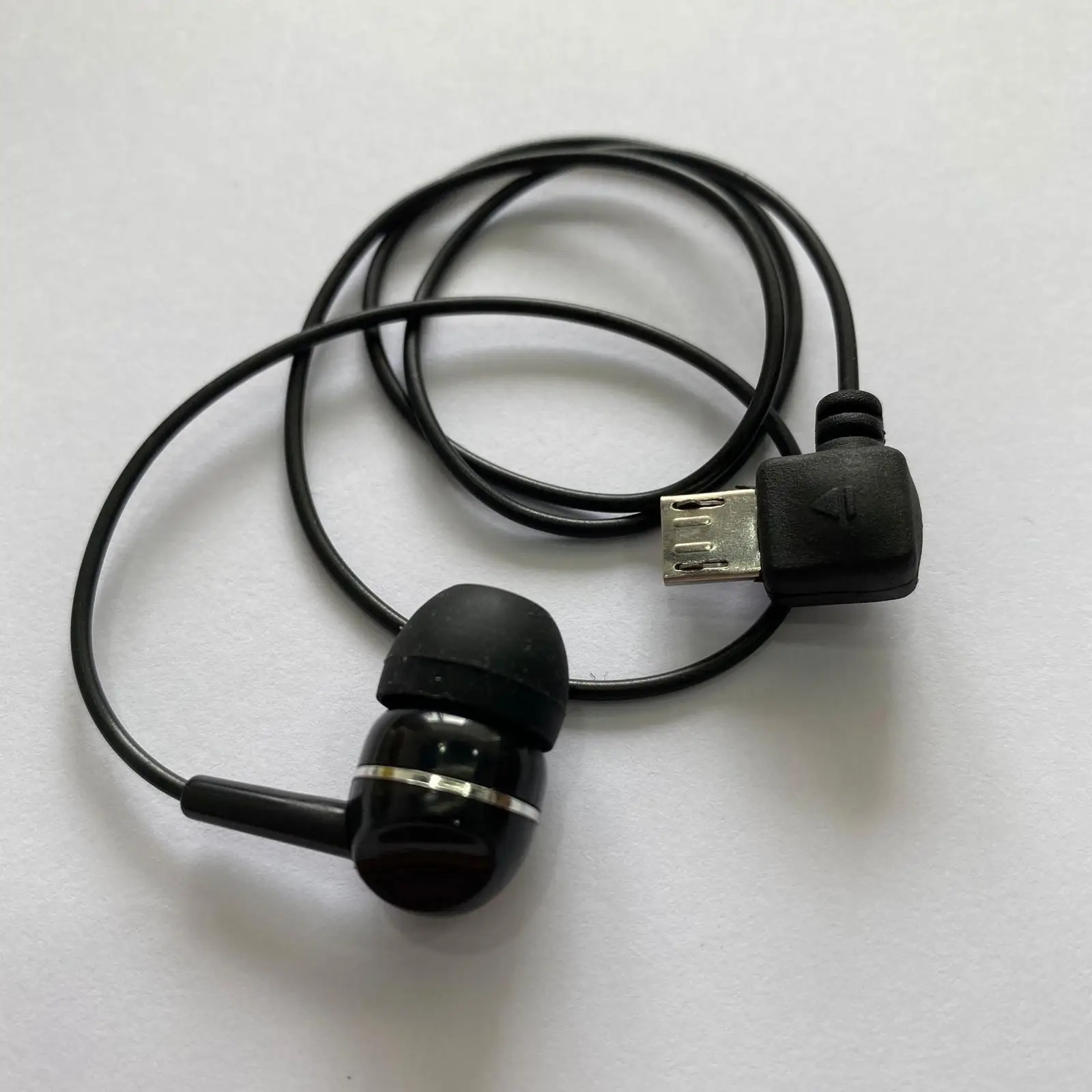 Single Side Mono Wire Earphone for Bluetooth Auxiliary Earphone for PC Laptop Single Earbud