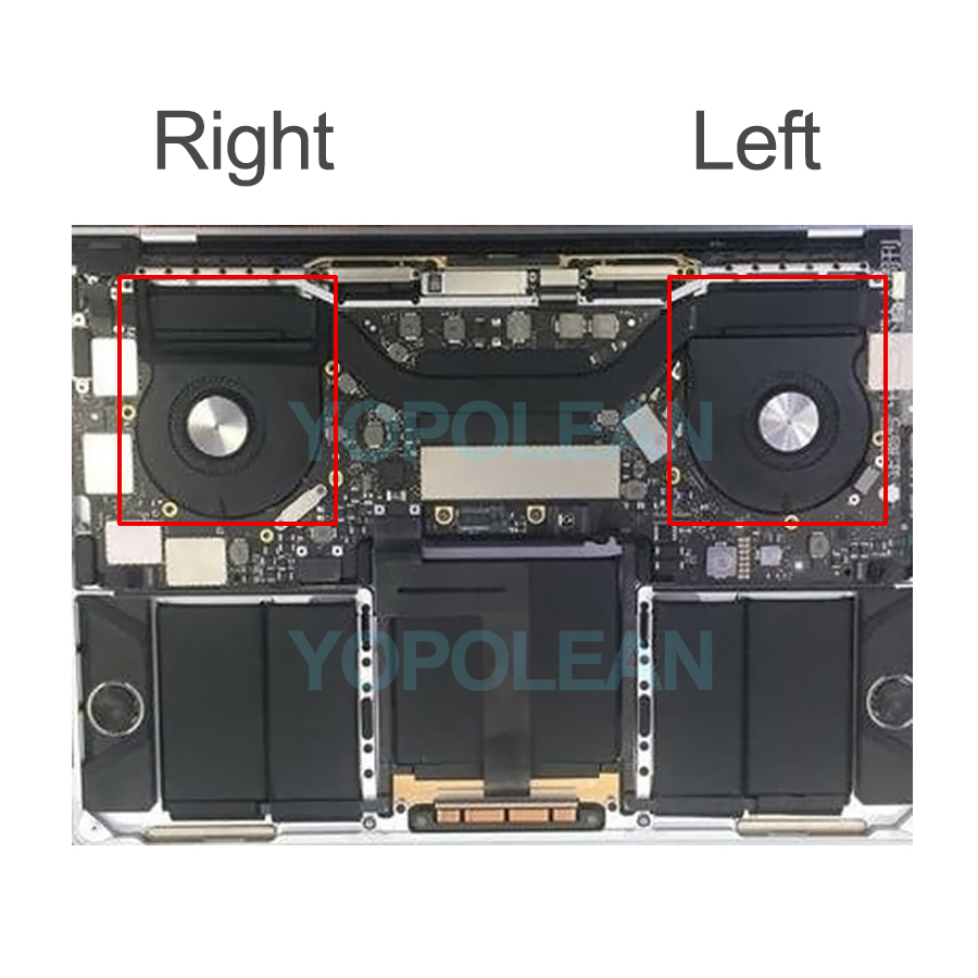 Original Laptop Cooler Fan Set for MacBook Pro Retina 13