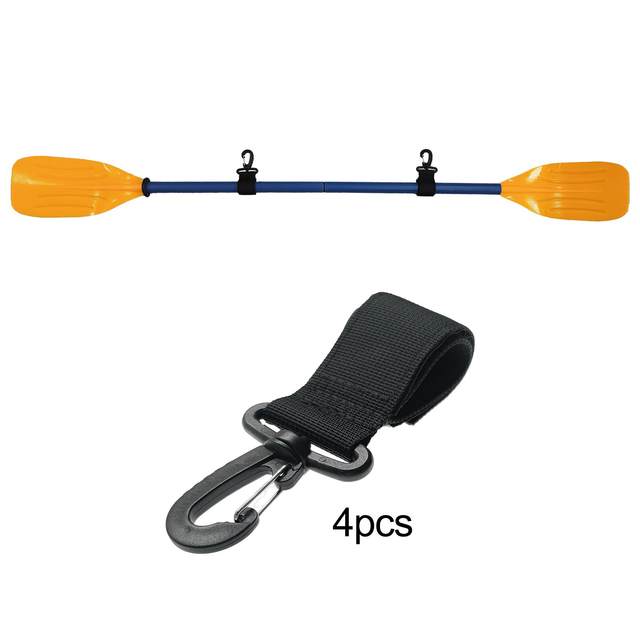 2x Kayak Paddle Holder Strap Fishing Rod Anti Lost Durable Canoe