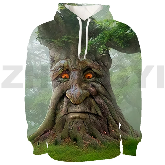  Wise Mystical Tree Pullover Hoodie : Clothing, Shoes & Jewelry