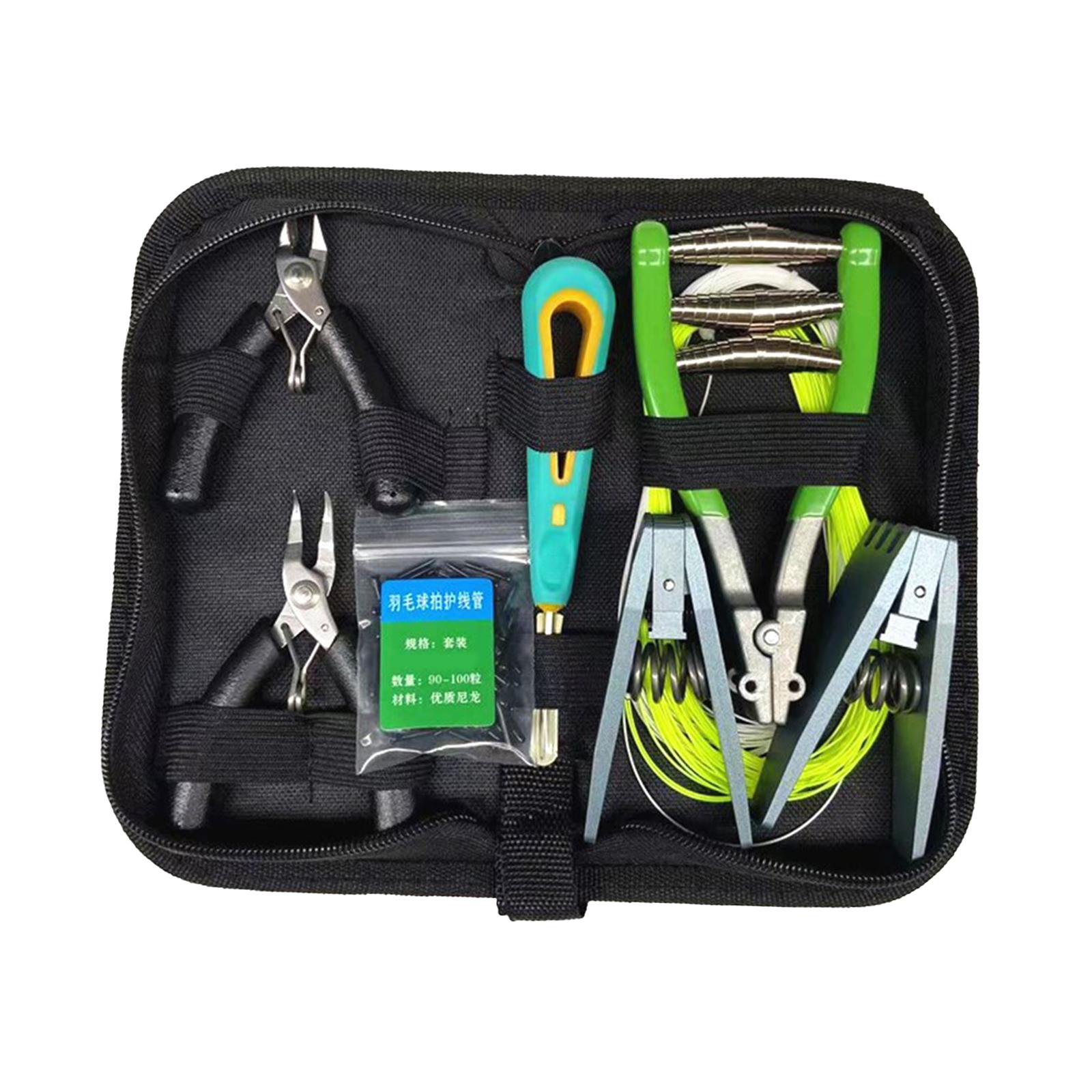 Badminton Stringing Clamp Tool Set Tennis Stringing Tool Tennis Flying Clamp Manual Stringing Clamp for Tennis Racket Badminton