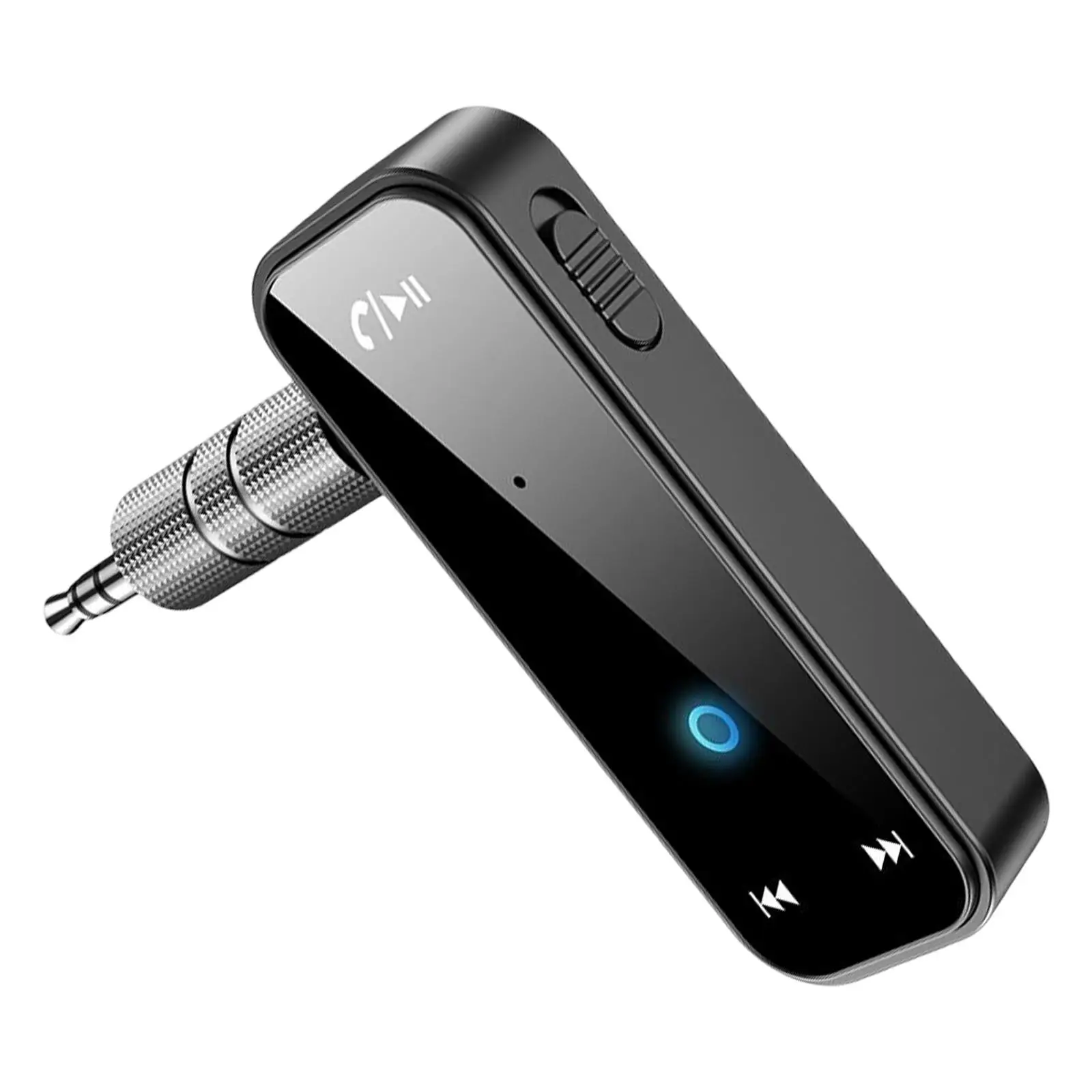 3.5mm Jack Car AUX Adapter Bluetooth 5.0 Receiver for Headphones Home Music Streaming Stereo