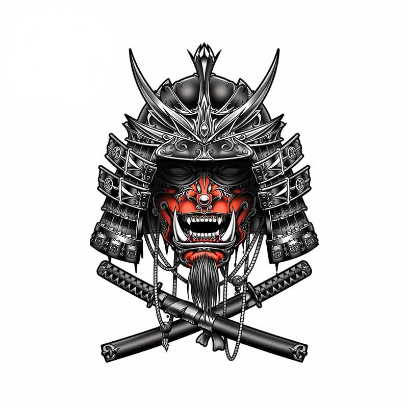 Autoaufkleber Samurai Monster Aufkleber Individuelle Aufkleber auf Motorrad-Außenteilen Produkte Niedlich, PVC-Persönlichkeit, Dekoration – Detail 1