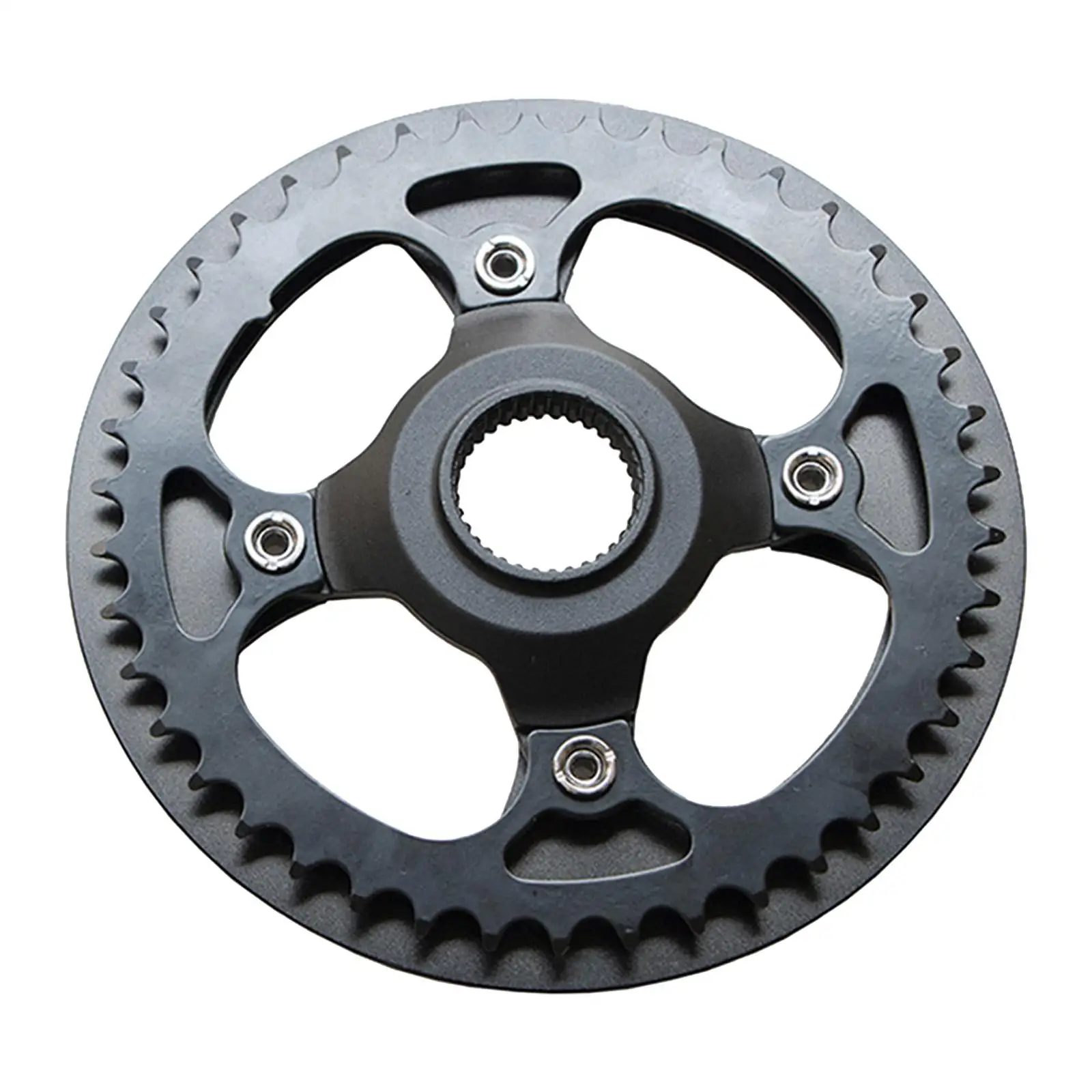 Electric Bike Chainring Ultralight Round Chainring Sprocket Easy to Install