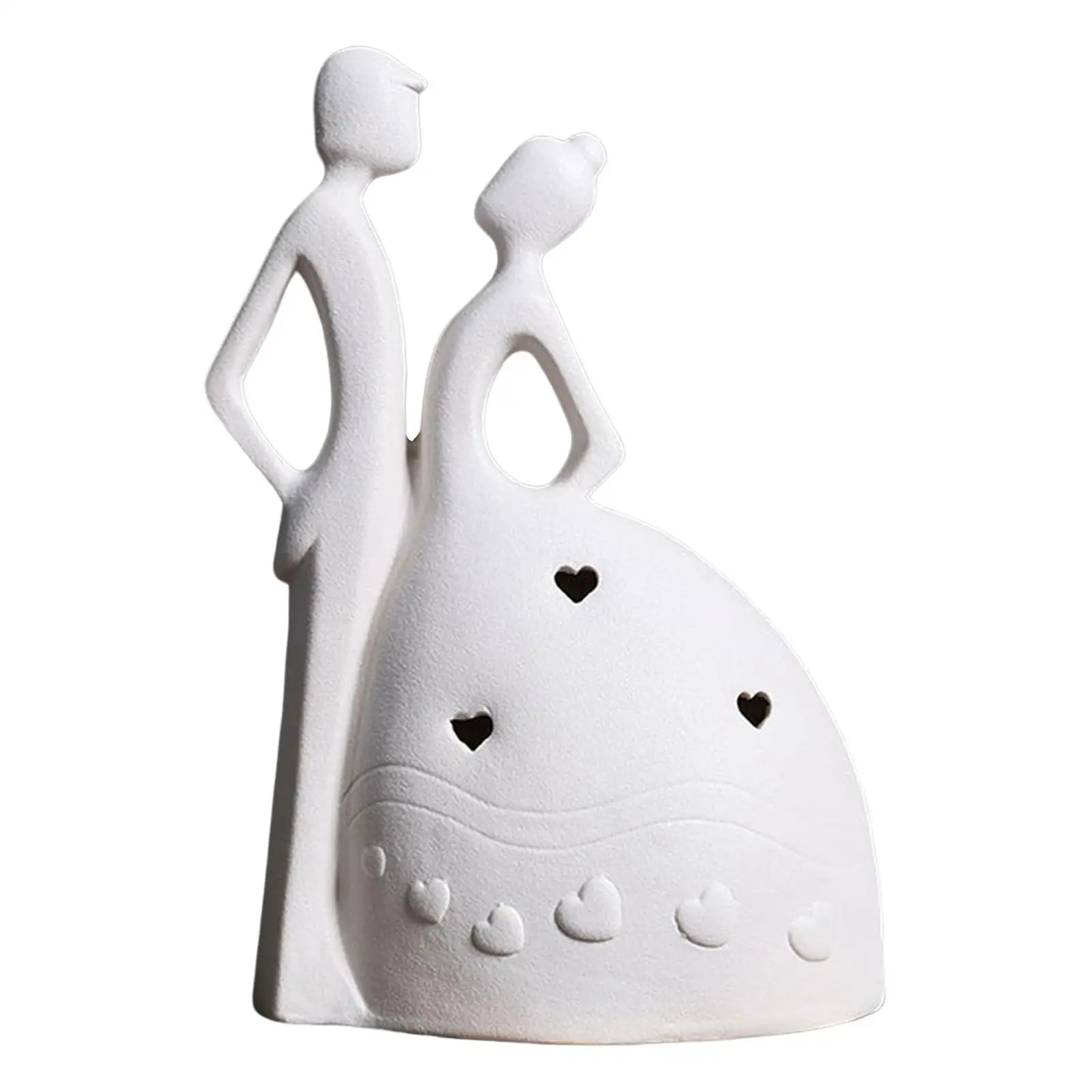 Lover Statue Romantic Decorative Passionate Art Crafts Ornament Couple Figurine for Cabinet Tabletop Home wedding Decoration