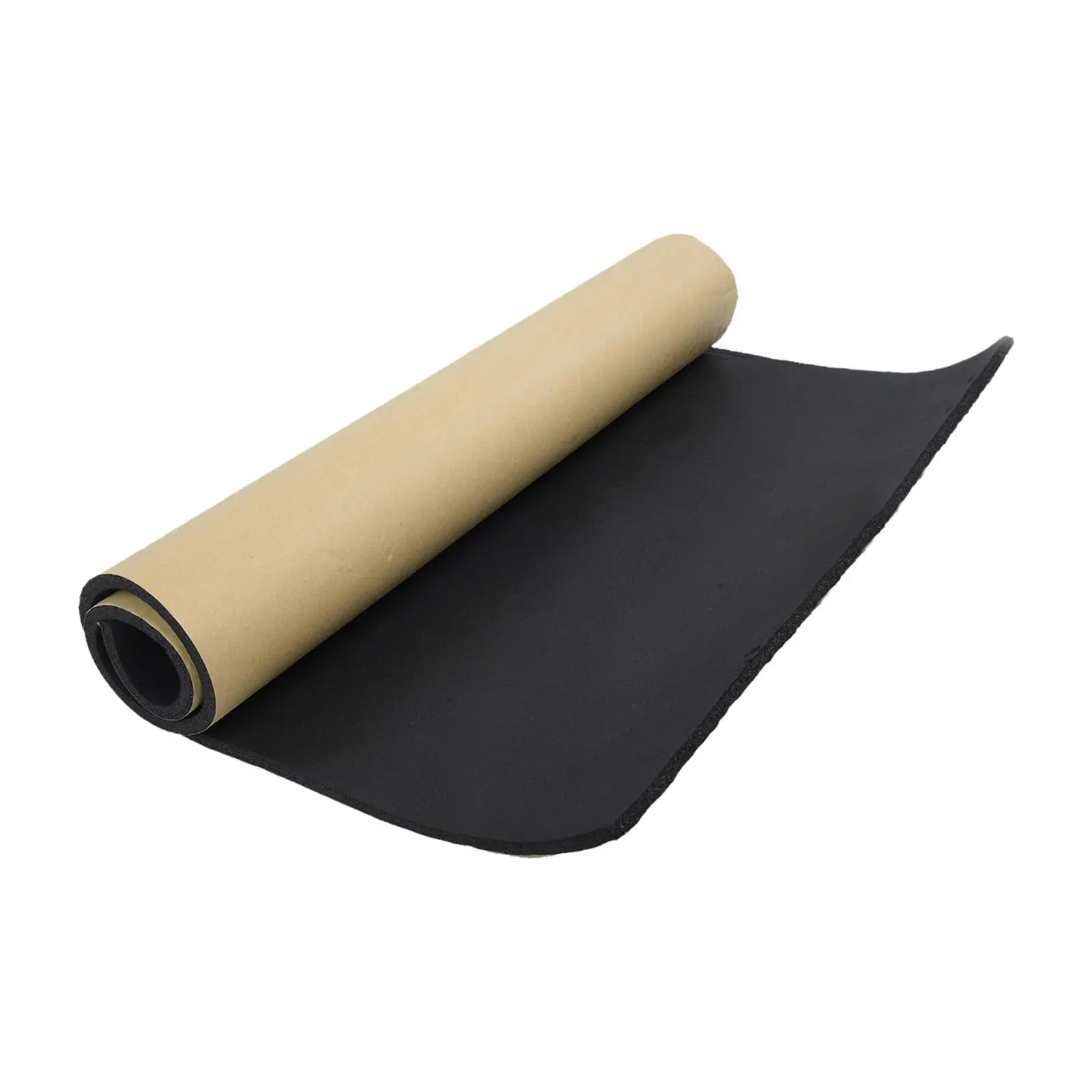 Car Insulation Mat Waterproof Engine Insulation Foam Laminate Easily Install for Engine Hood Roof Soundproof