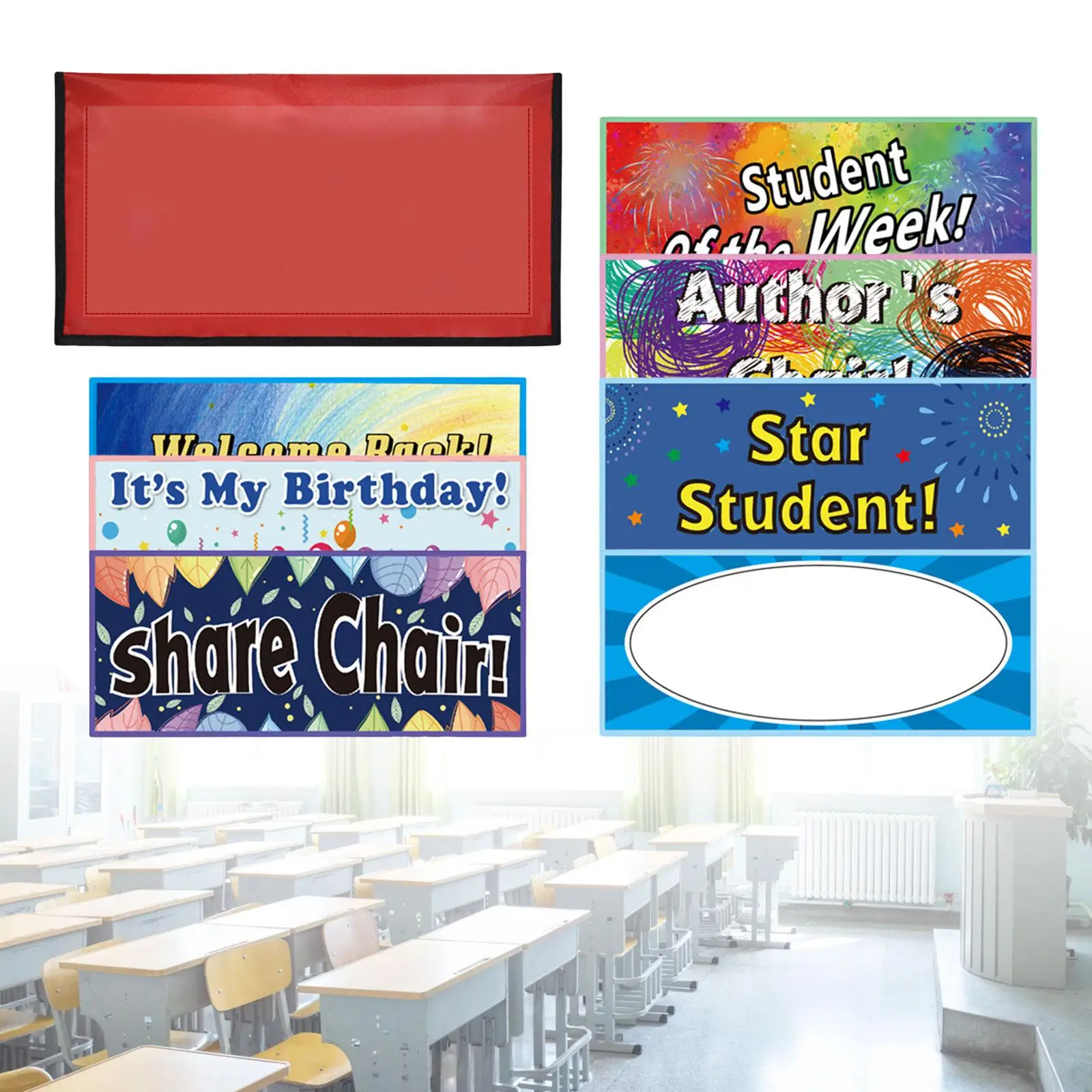 Student Birthday Badge Enrolled Student Name Badge Souvenirs Vibrant Design Badge Birthday Name Tag for Kids for Teacher Kid