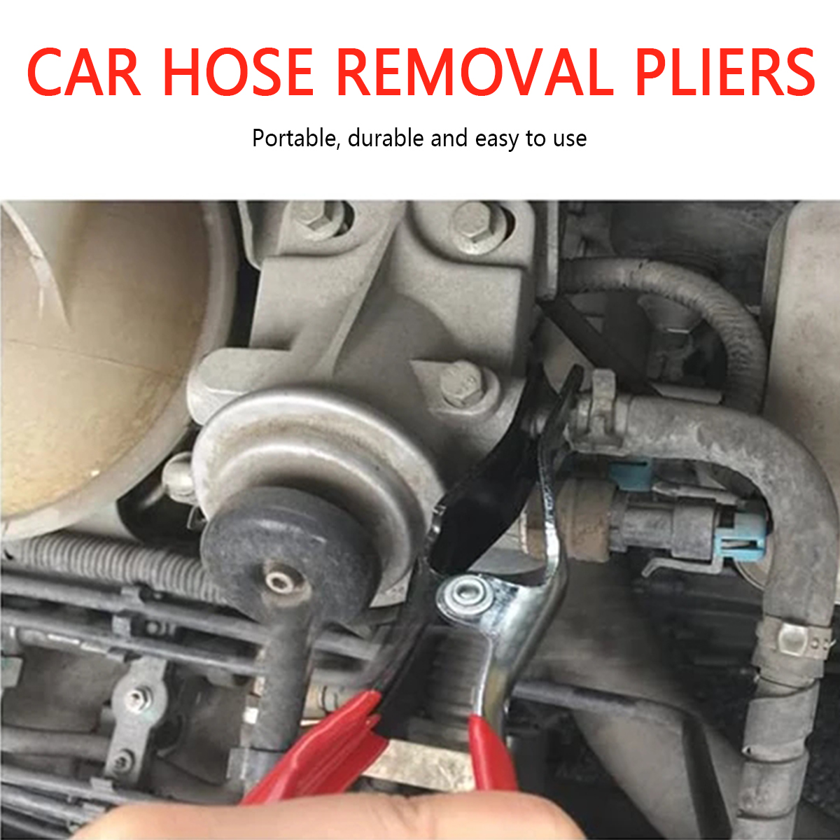 Description Picture 3 of itemCar Hose Seal Remover Plier Angled Auto Fuel Vacuum Line Tube Hose Remover Separator Pliers Pipe Removal Separation Plier Tool