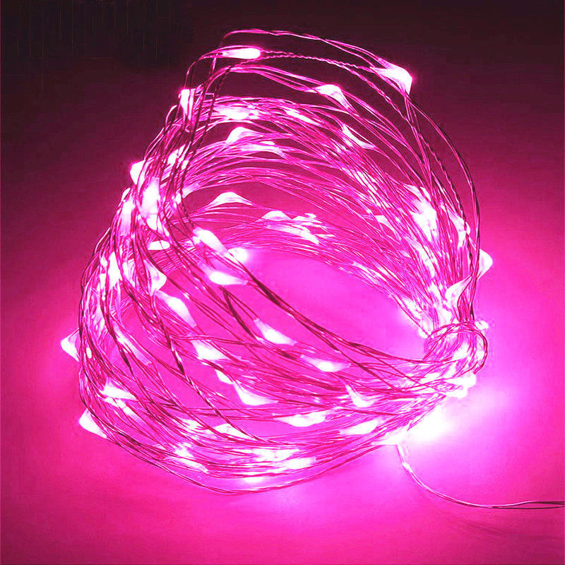 String Lights 1-20M Waterproof Wire Garland Fairy Lights Birthday Wedding Valentine Christmas Decor Holiday Outdoor Garden Party
