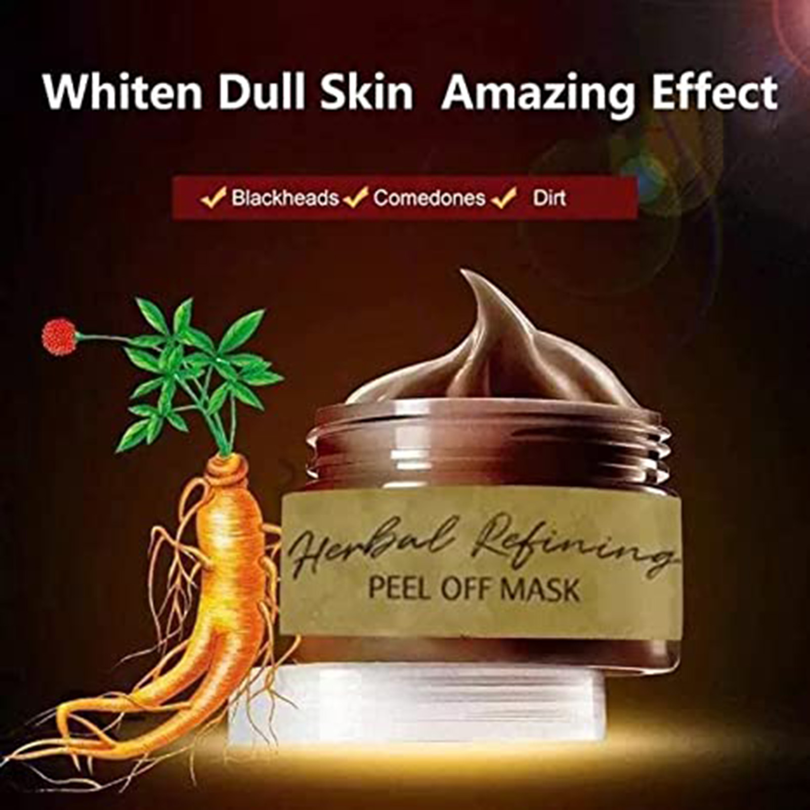 Best of 80g Herbal Refining Peel-off Mask Cleansing Blackhead Remover Spot Whitening Acne Mask Anti-acne Anti Mask Pimple Cream Reviews & Tips