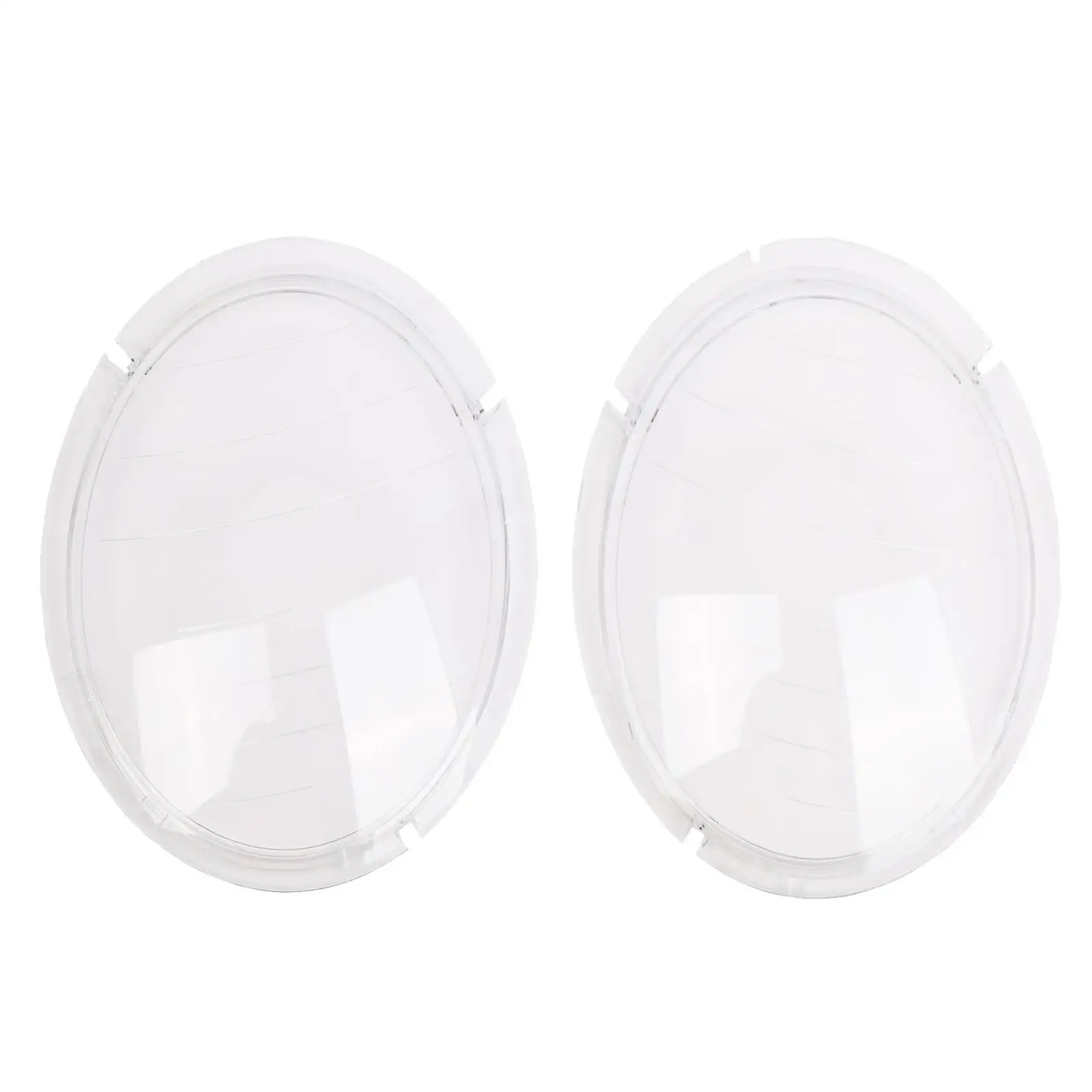 Front Headlamp Headlight Lens Cover Clear Shell for Mini Halogen without Headlamp Washers R50 R50 MK1 Easy to Install