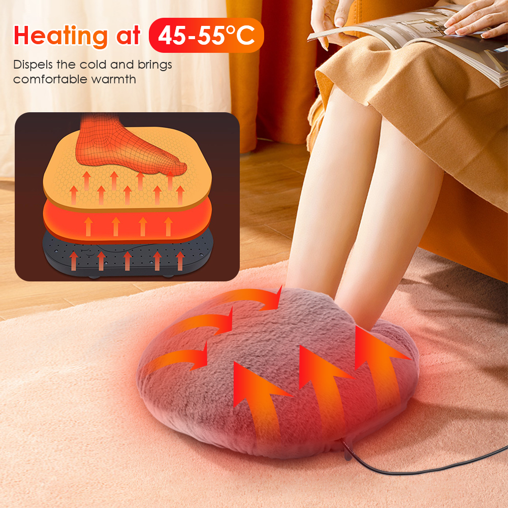 Best of USB Foot Warmer Electric Foot Warming Shoes Foot Warming Artifact Winter Foot Warming Device For Winter Office Home Bedroom Reviews & Tips