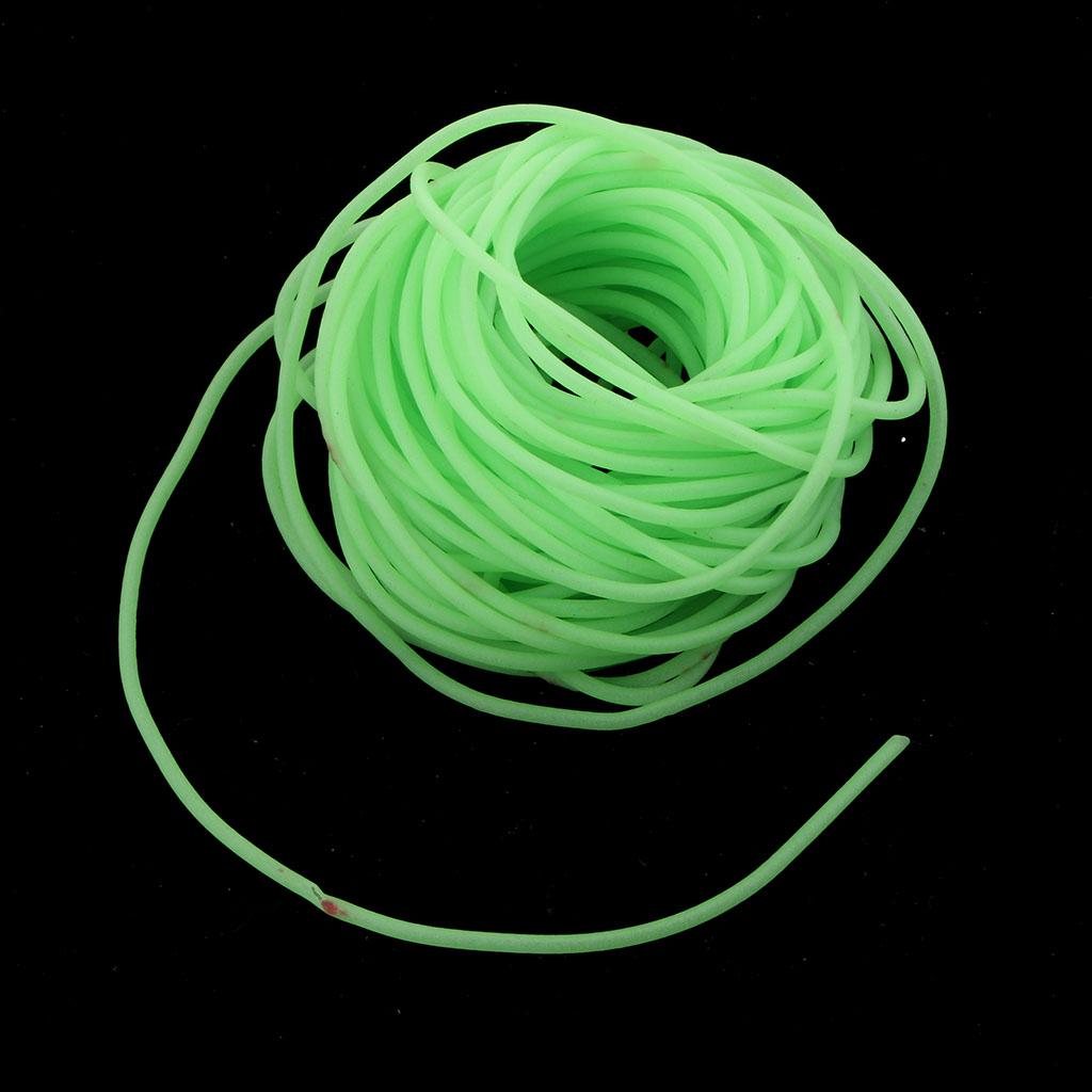 3pcs Fishing Luminous Tube Tubing  Dark for Saltwater Boat Fishing Rig  Attract Fish 4m