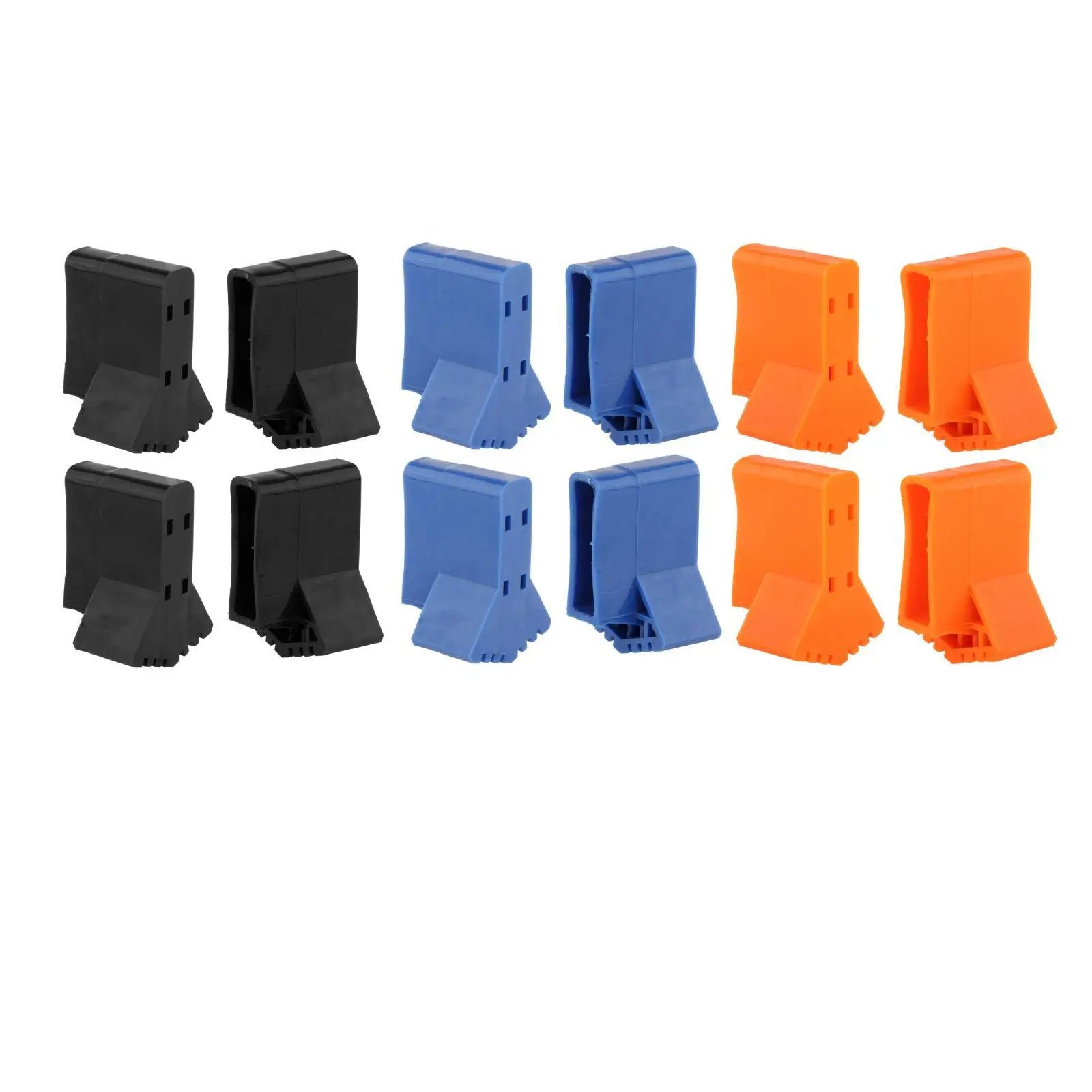 Ladder Non Slip Feet Protector Trapezoid Pads Ladder Feet Rubber Pads for Accessories Replacement Kit