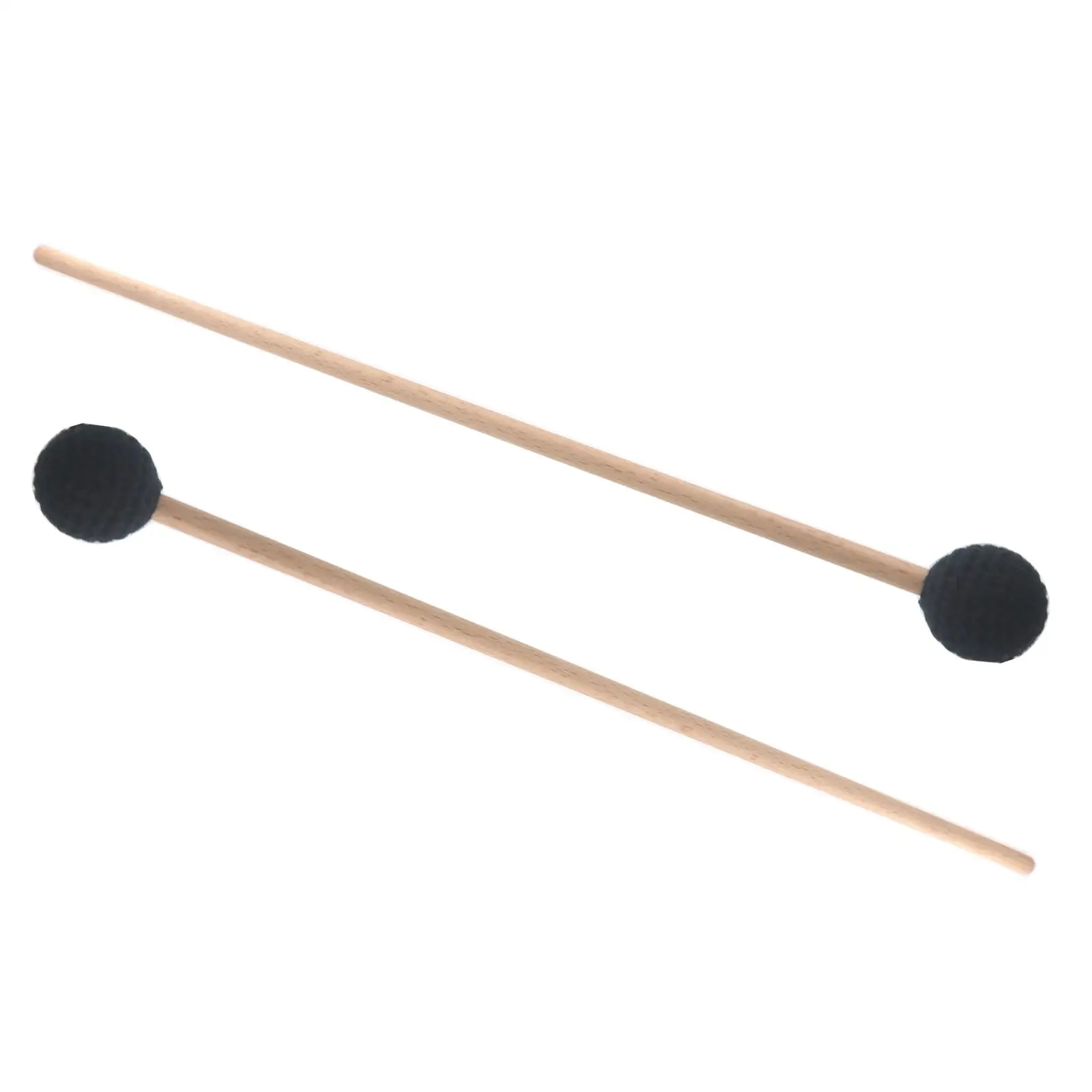 2x Glockenspiel Sticks Percussion Xylophone Bell Mallets for Drummers Xylophone