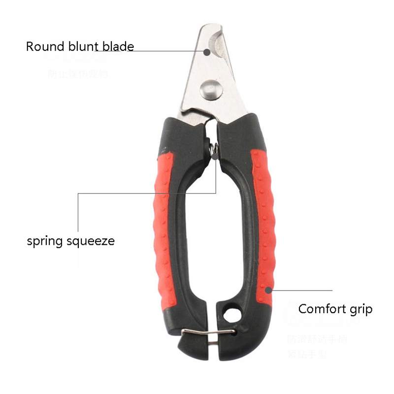 Title 4, Professional Pet Dog Nail Clipper Cutter Stainl...