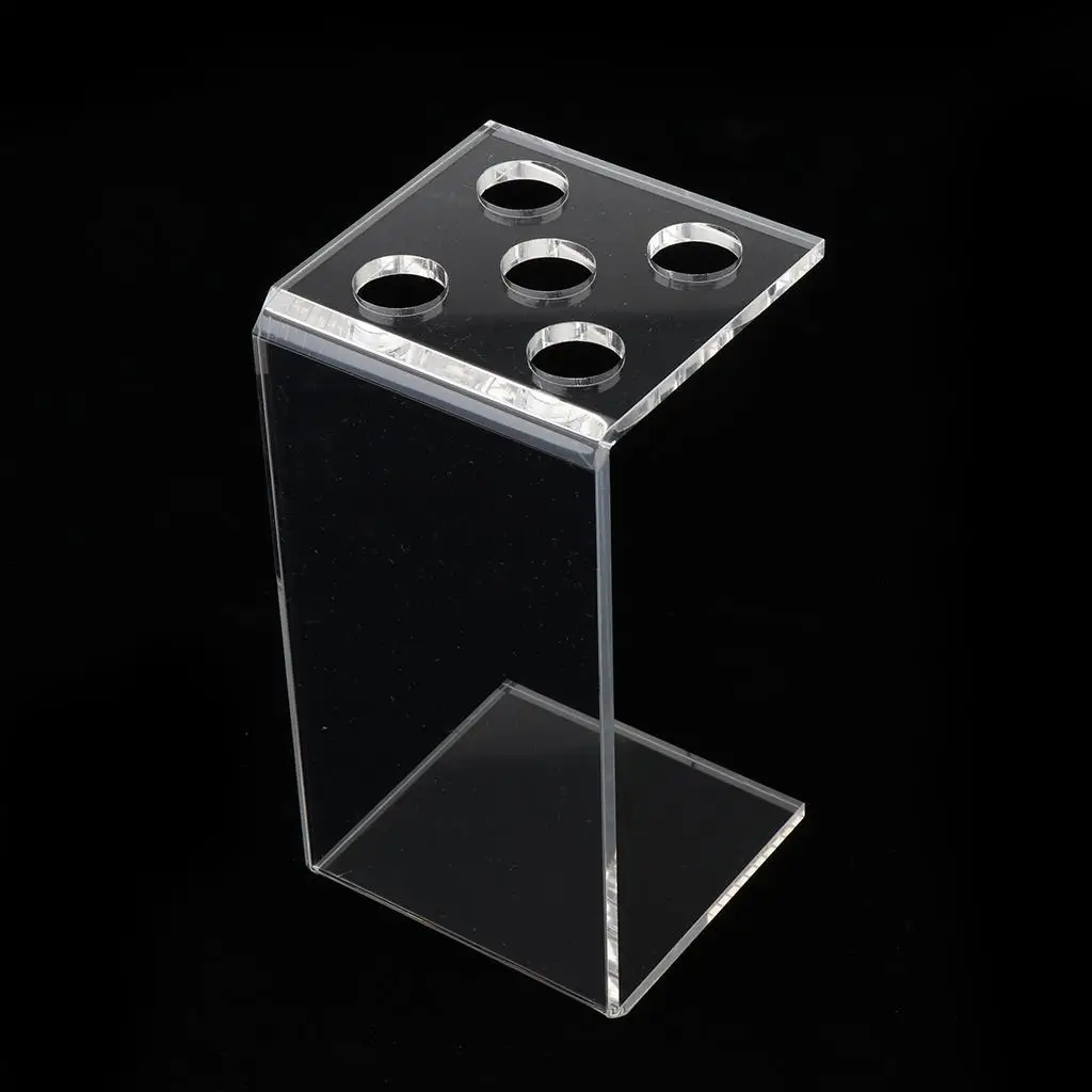 5 Holes Holder Stairs Display  Durable Clear Acrylic