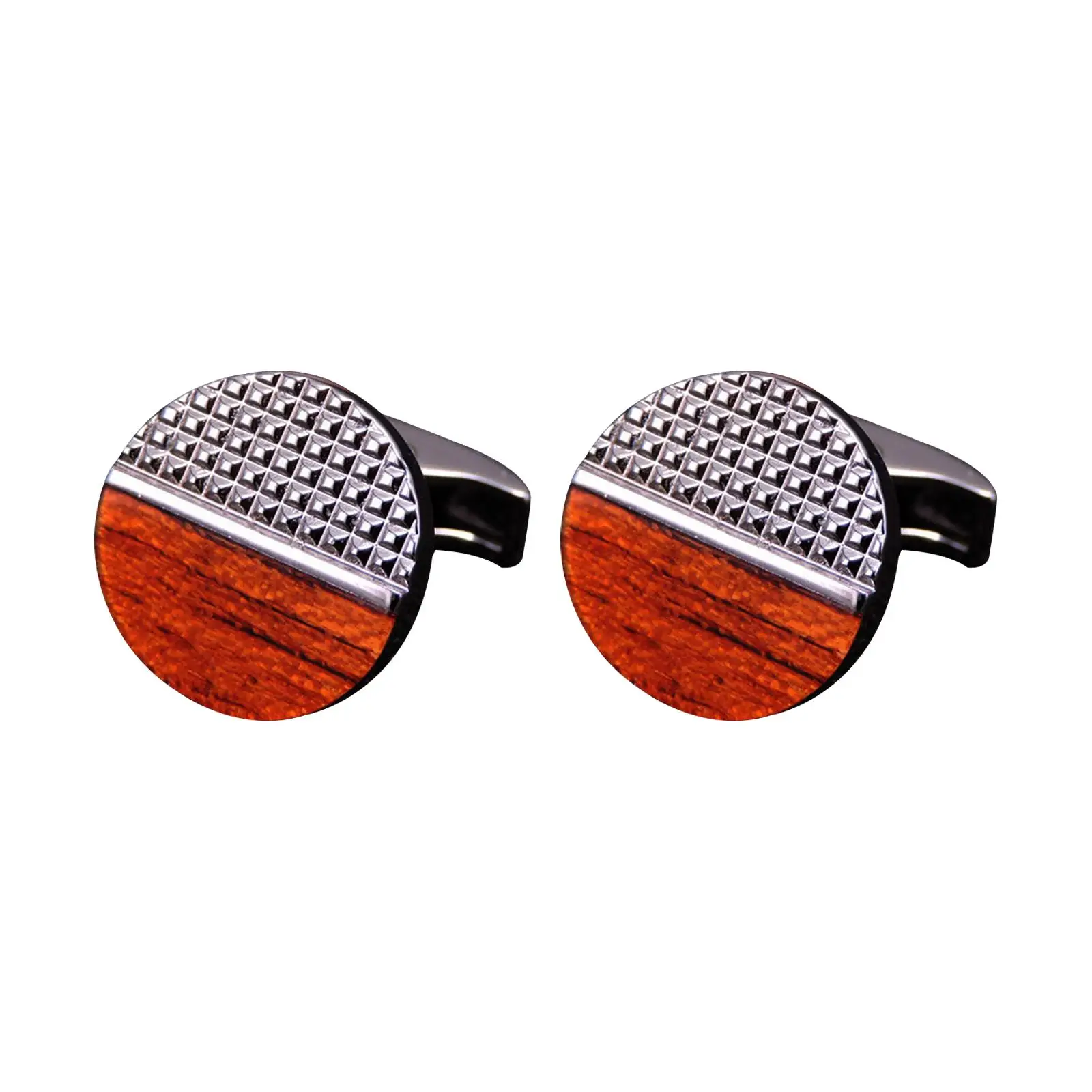 2 Pieces Elegant Cufflinks Special Occasions for Wedding Suit Party Business Anniversary