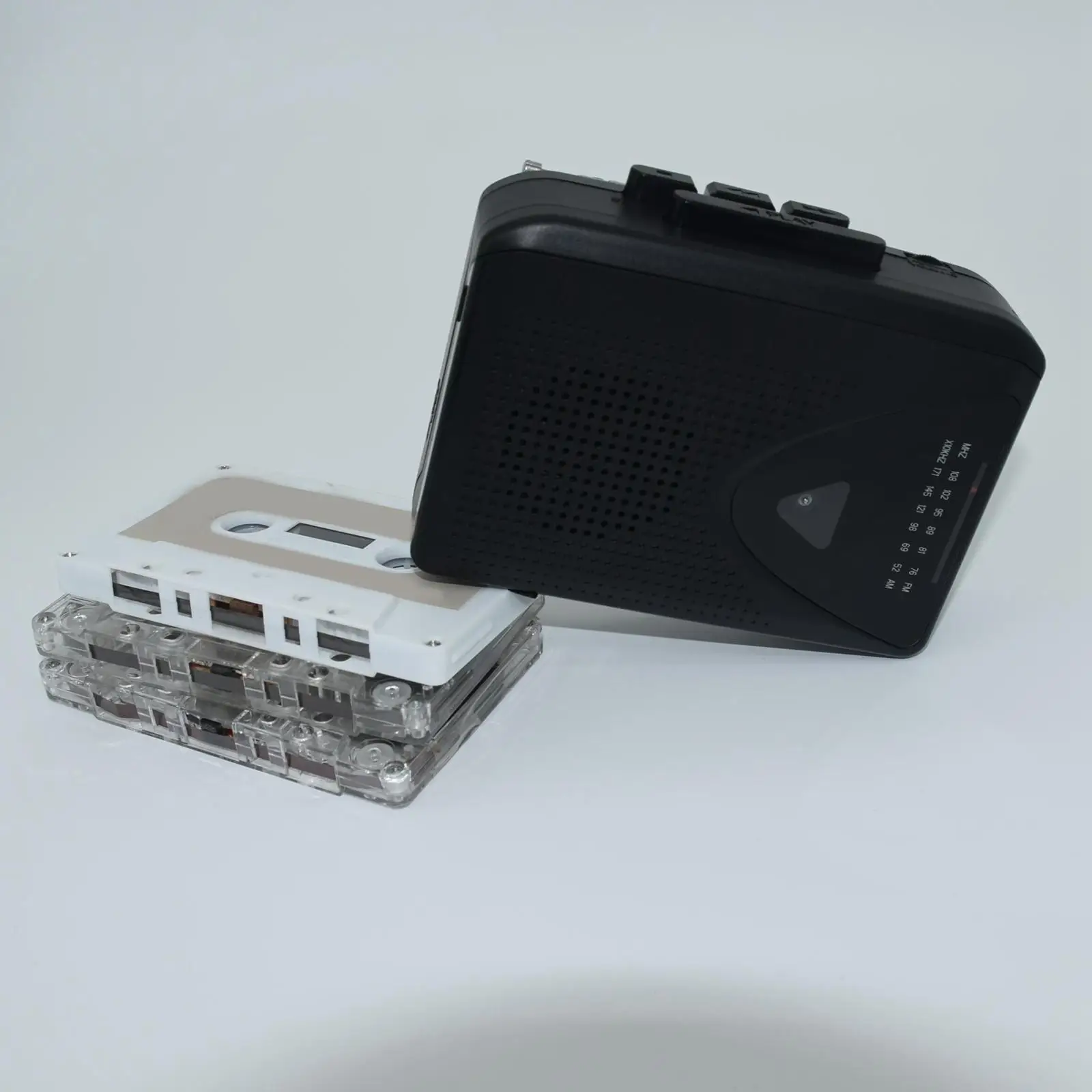 Cassette Recorder Vintage FM AM Tape Player Radio Compact Cassette Tapes Walkman Cassette Player for Radio Receiving Music News