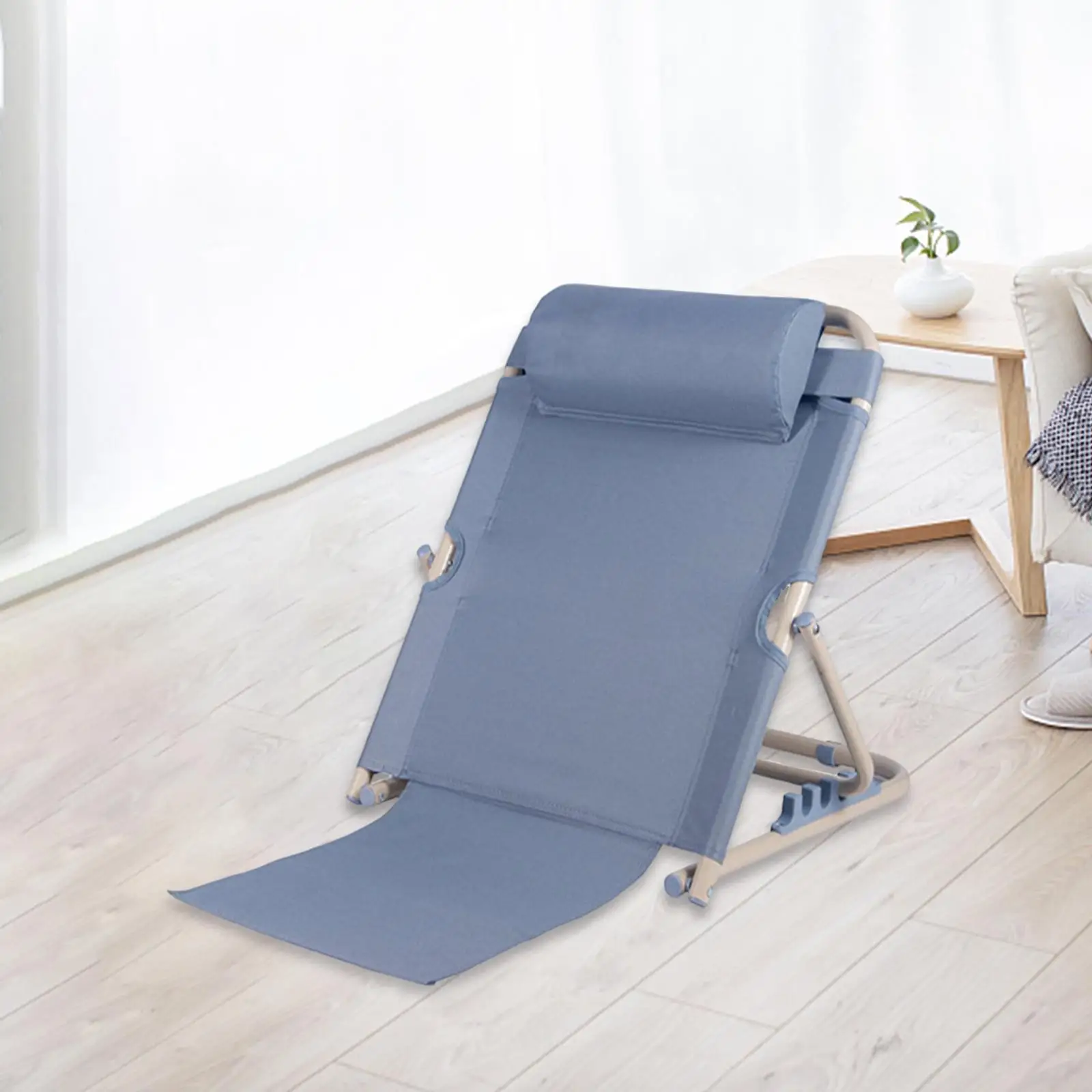 Sit up Back Rest Folding Multi Function with Head Cushion Support for Neck