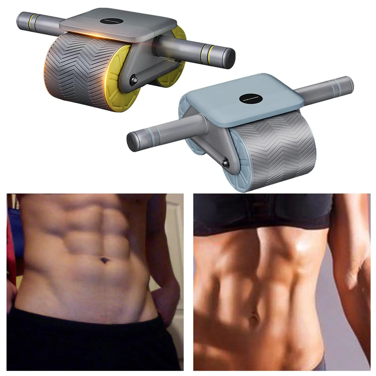 Abdominal Roller Strength Training Ab Training Roller for Men Body Building Gym
