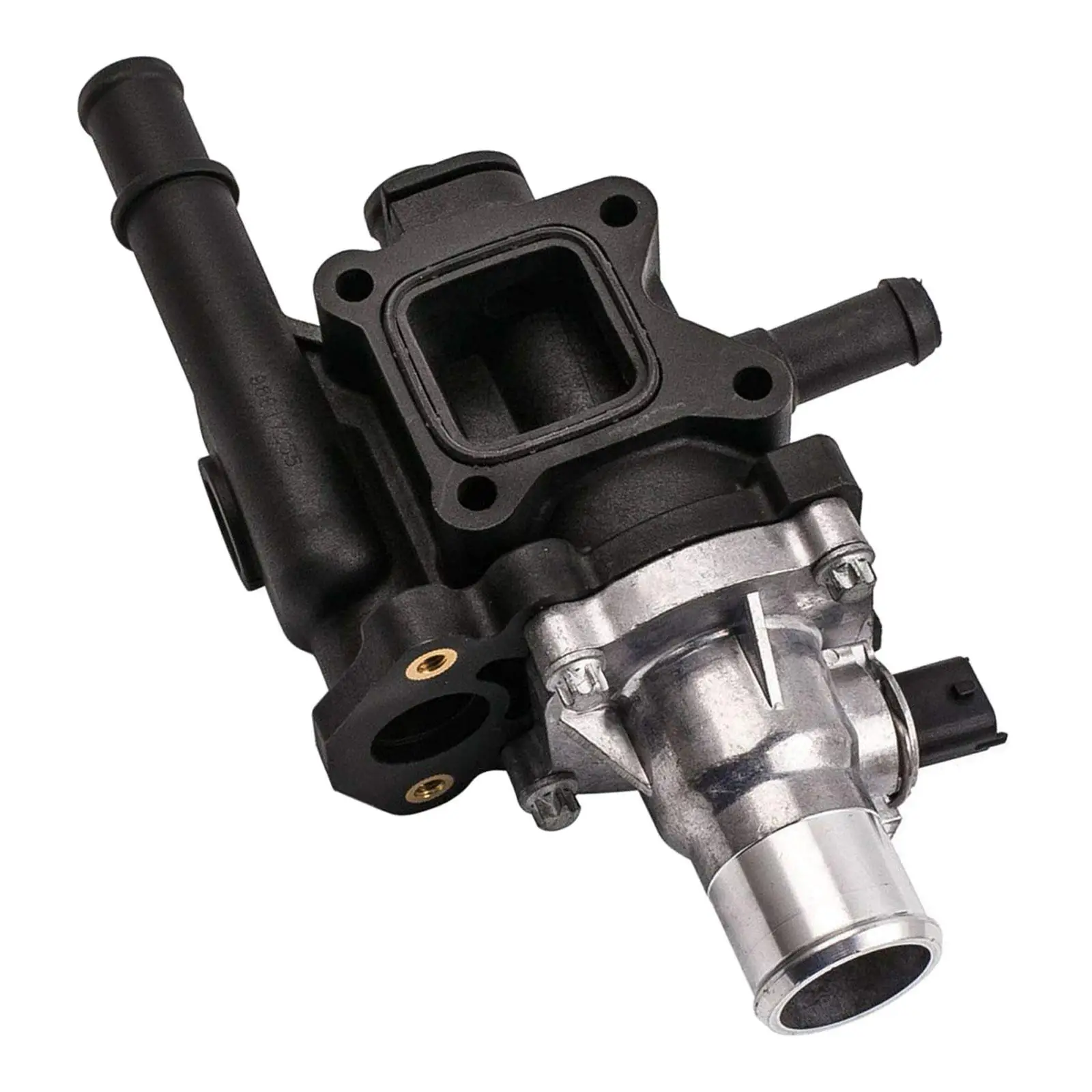 Engine Coolant Thermostat Housing with Sensor Car for Opel Insignia