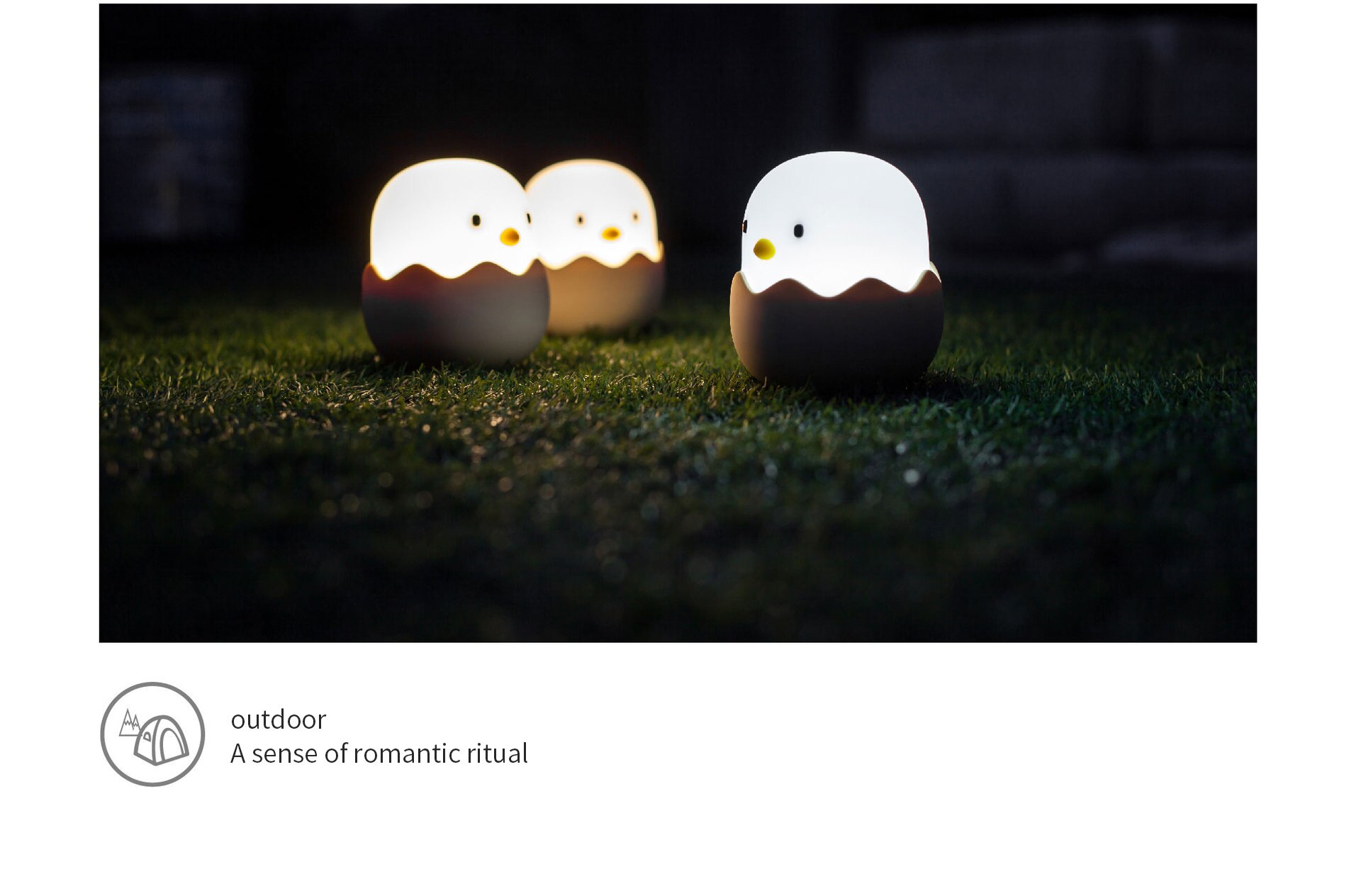 Duck Silicone Night Light for Children With Timer Usb Rechargeable Dimming Touch Lamp Sleeping Bedroom Cartoon Animal Decor Gift