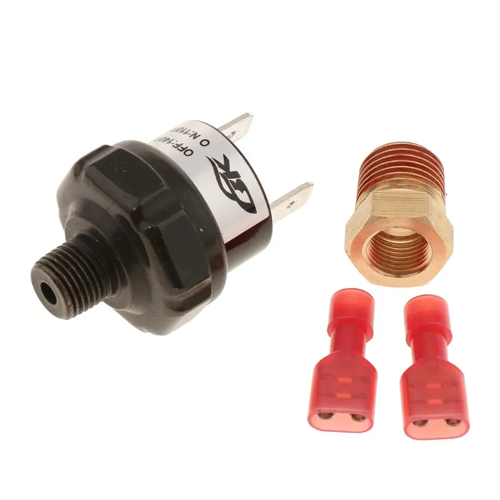 12V Heavy Duty 110/140 PSI Pressure Switch Tank Mount for 12 