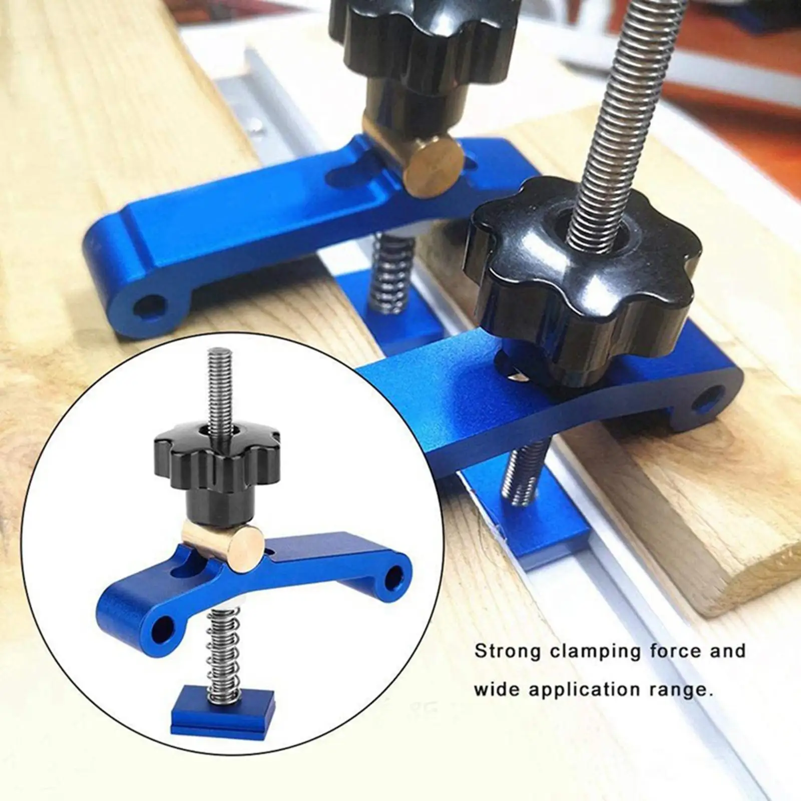  Clamp Metal Quick Acting Set Useful for  Woodworking Tool Metalworking Supplies