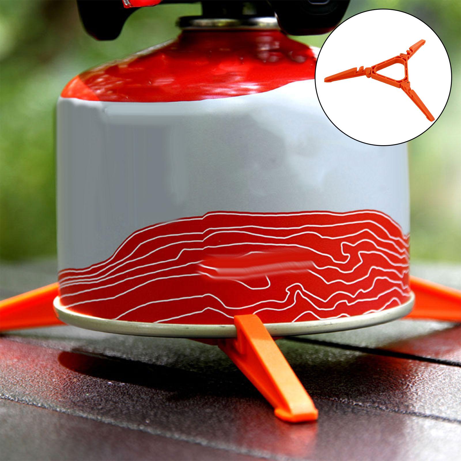 Folding Holder Fuel Can Stabilizer Tripod Portable for Fishing BBQ Picnic