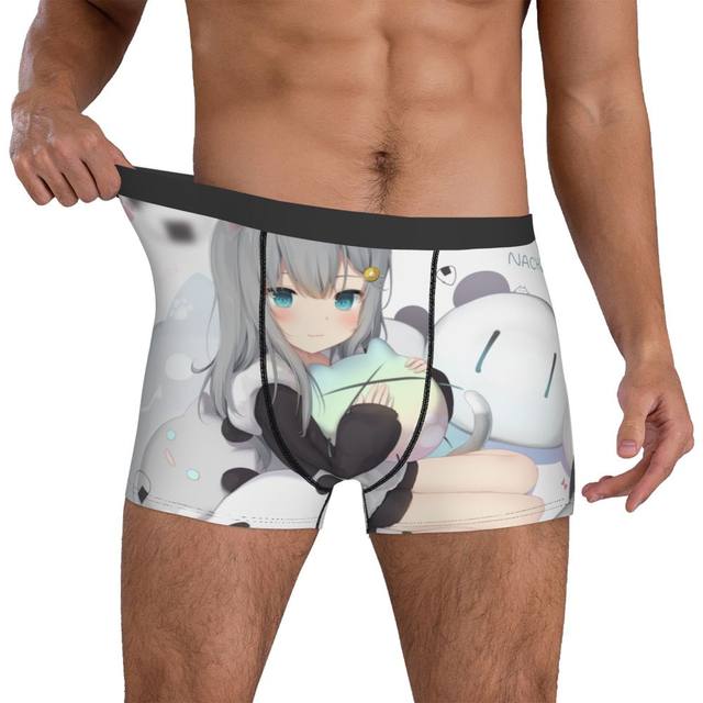 Animes Nagatoro Don't toy with me miss Nagatoro Underpants Breathbale  Panties Male Underwear Print Shorts Boxer Briefs - AliExpress