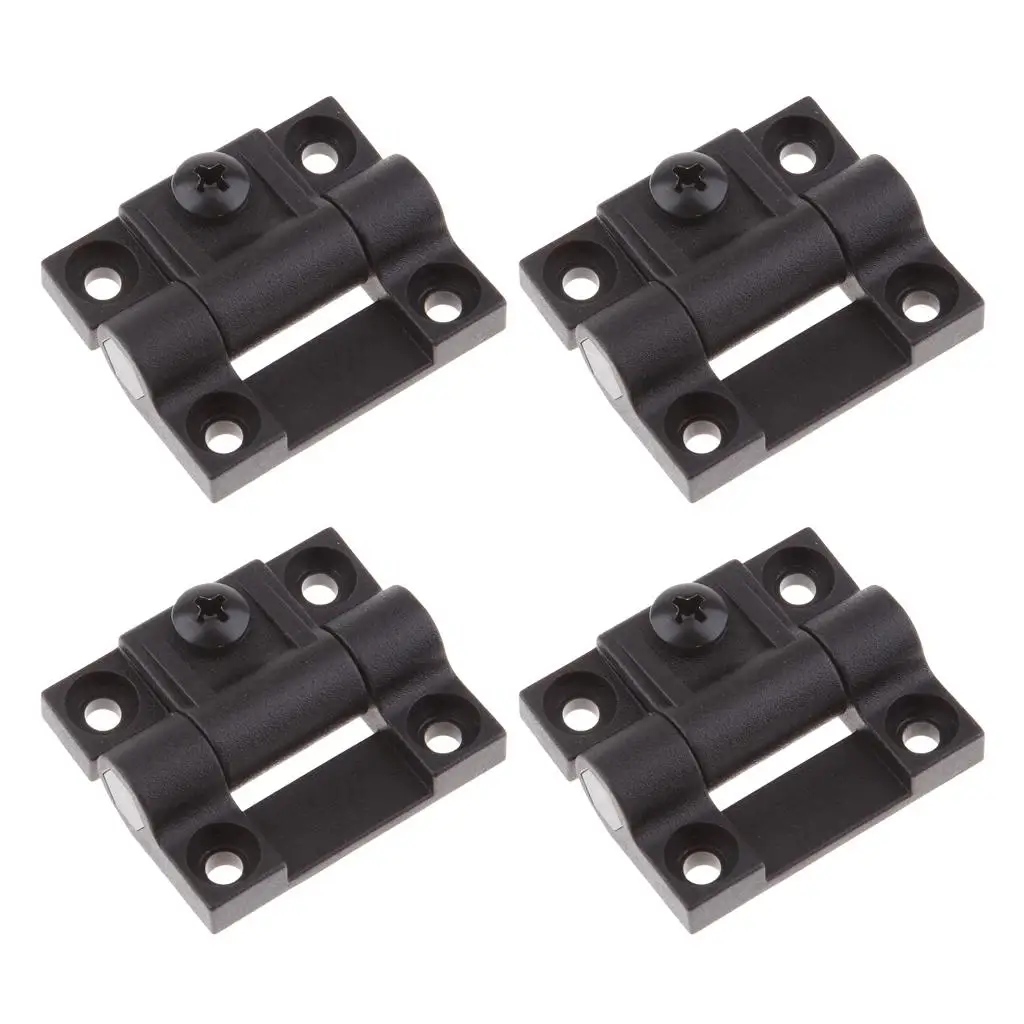 4Pcs Adjust Hinge 4-Hole Replace for #E6301-20 1.65x1.42inch