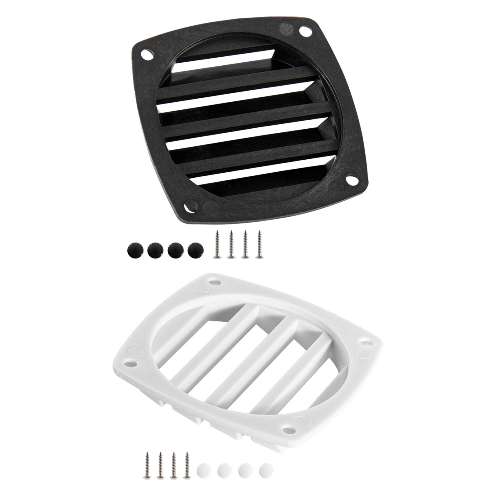 3 inch Boat Louvered Vent Replace Outlet Vent Air Vent Grill for Marine