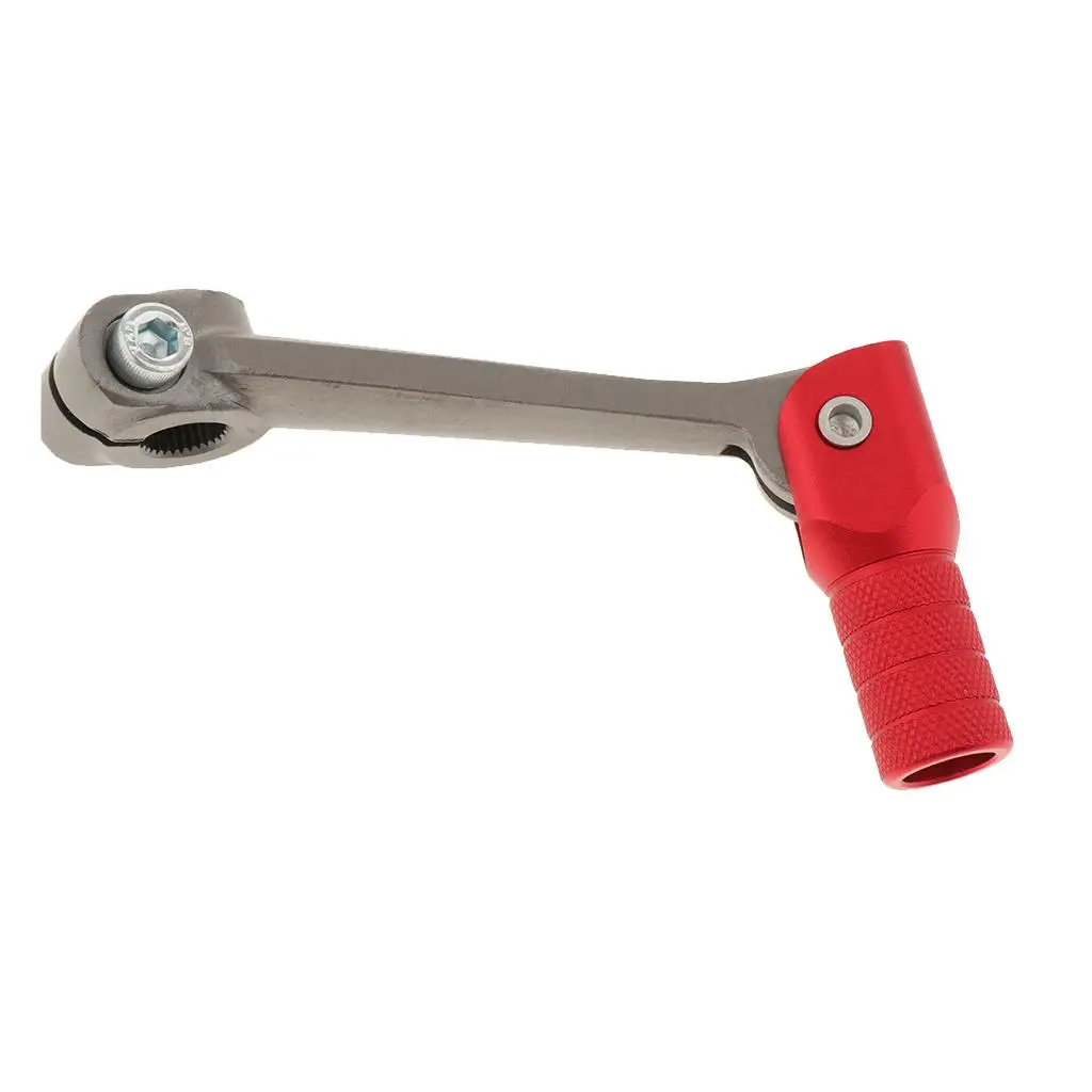 Folding 11mm Short Gear Shifter Lever for 50 70 90 110cc etc Red