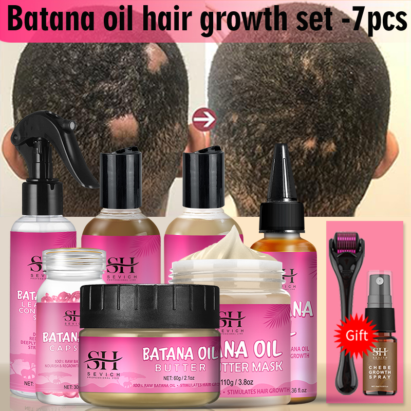 Best of 7pcs 100% Batana Oil Hair Growth Set African Anti Hair Loss Fast Hair Growth For Men Hair Regrowth Treatment Batana Hair Mask Reviews & Tips