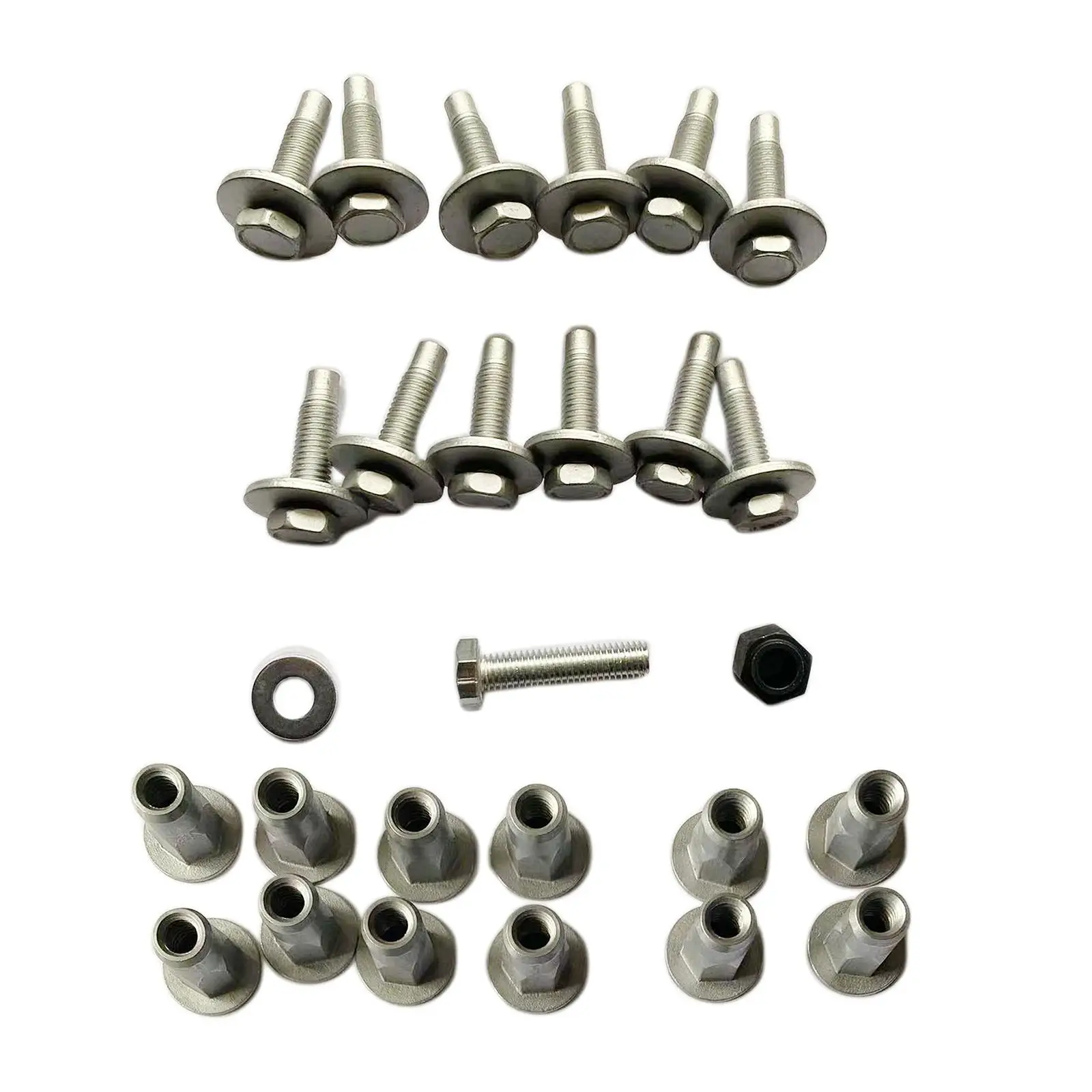 27 Pieces Car Sidestep Mounting for 1500 2500 3500 Parts