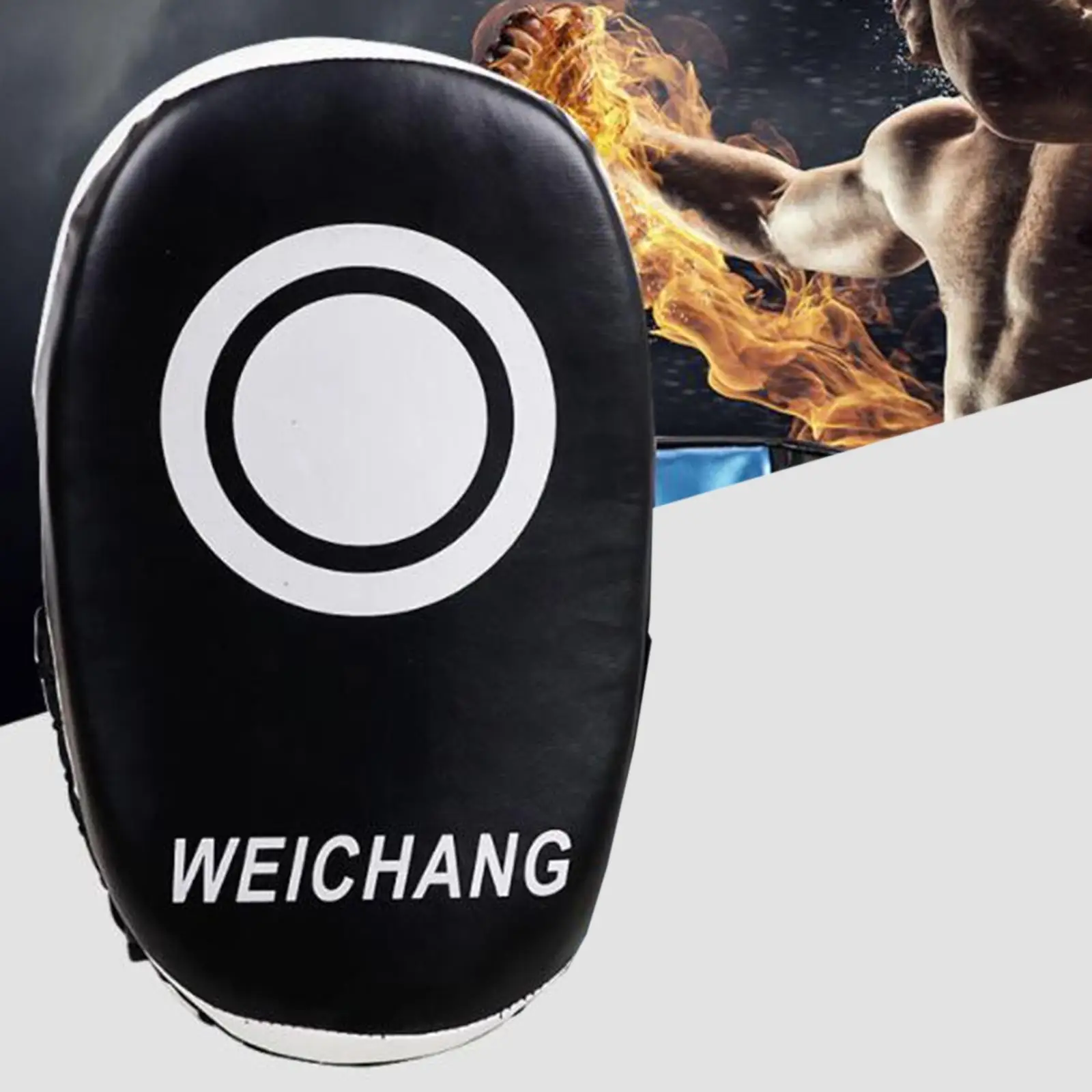 Kick Boxing Curved Focus Mitts Training Hand Target Kicking Striking Body Pad Foot Target Kick for Women Men Workout Mma