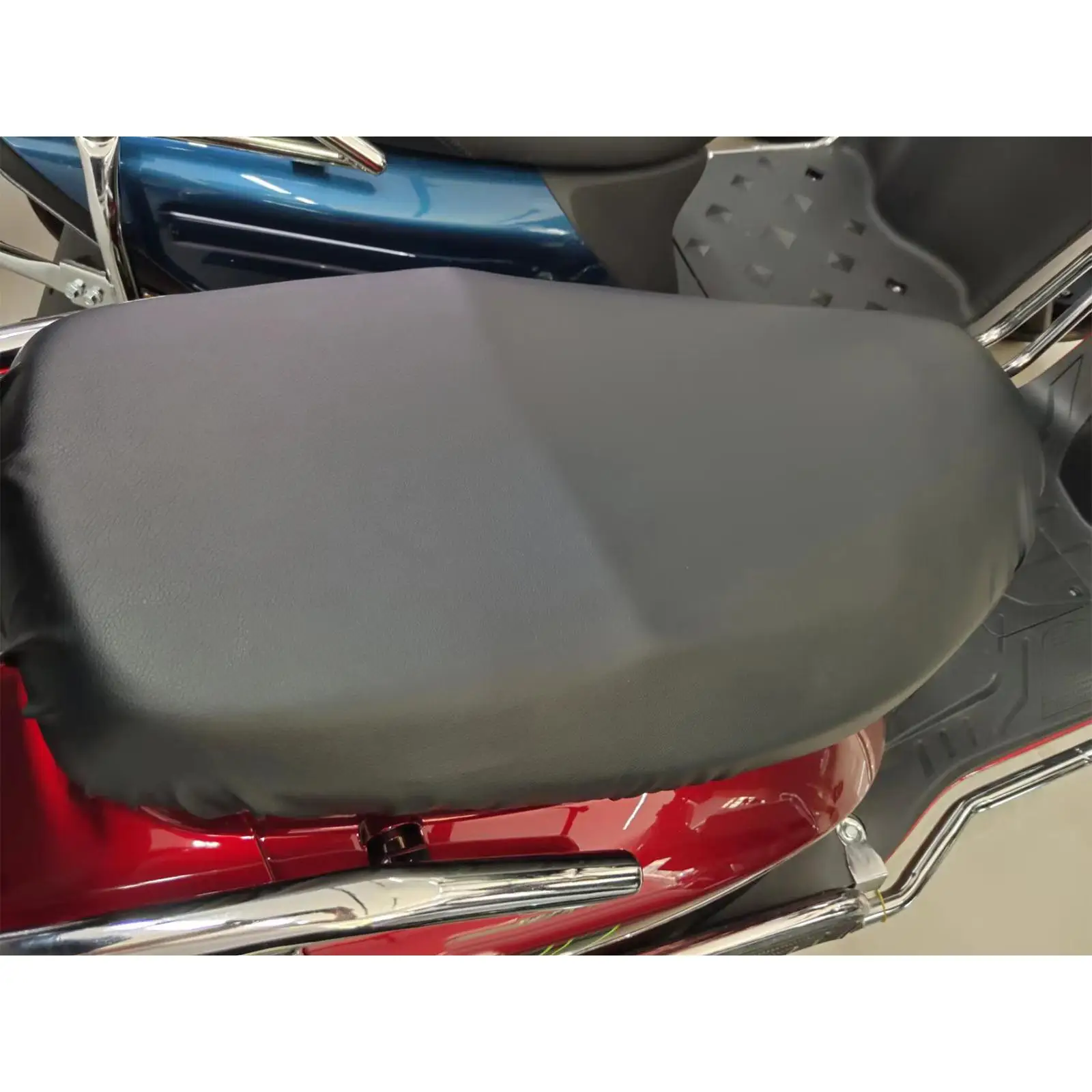 Elastic Motorcycle Seat Cushion Cover Comfortable Dustproof Flexible Nonslip Seat Protector for Motorcycle Moped Accessories