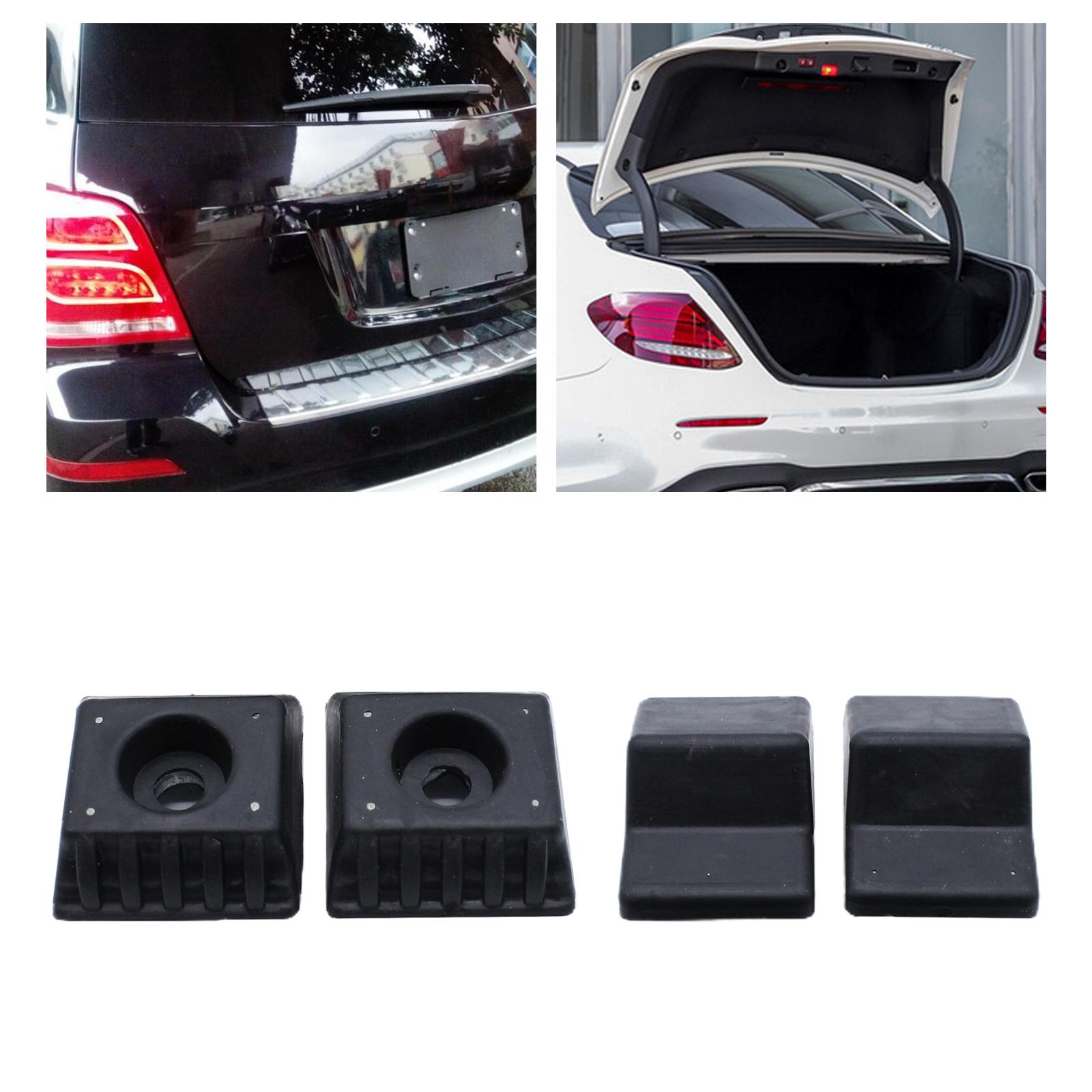 4 Pieces Rear Trunk Stop Buffer A1247580044 Rear Attack Mount Lid Stop Set 124 A124 C124  1247580144 Upper & Lower