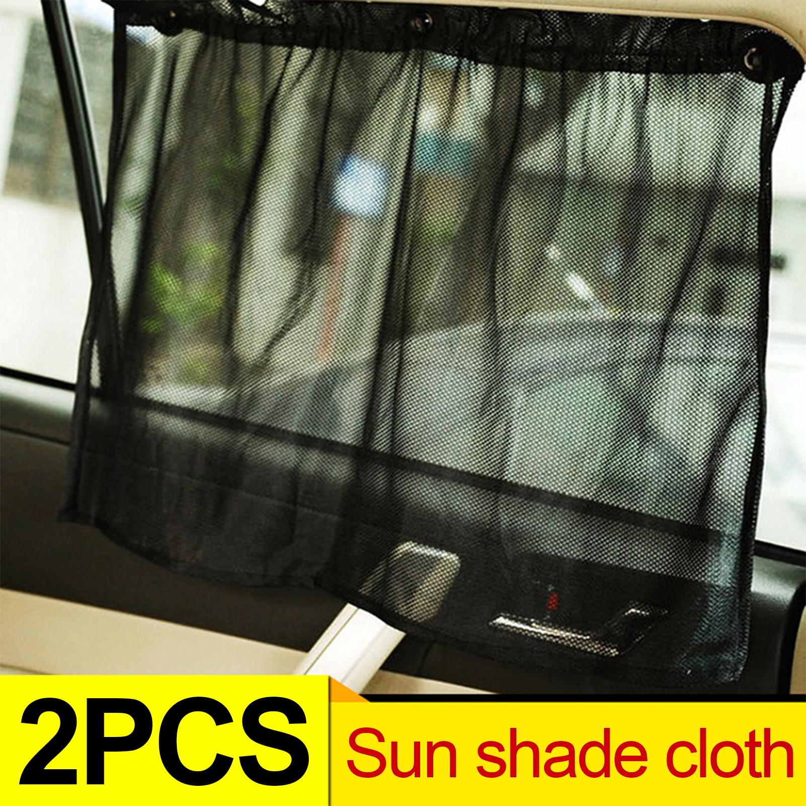 2Pcs Side Window Car Sun Shade Curtain Window Curtain for Vehicles