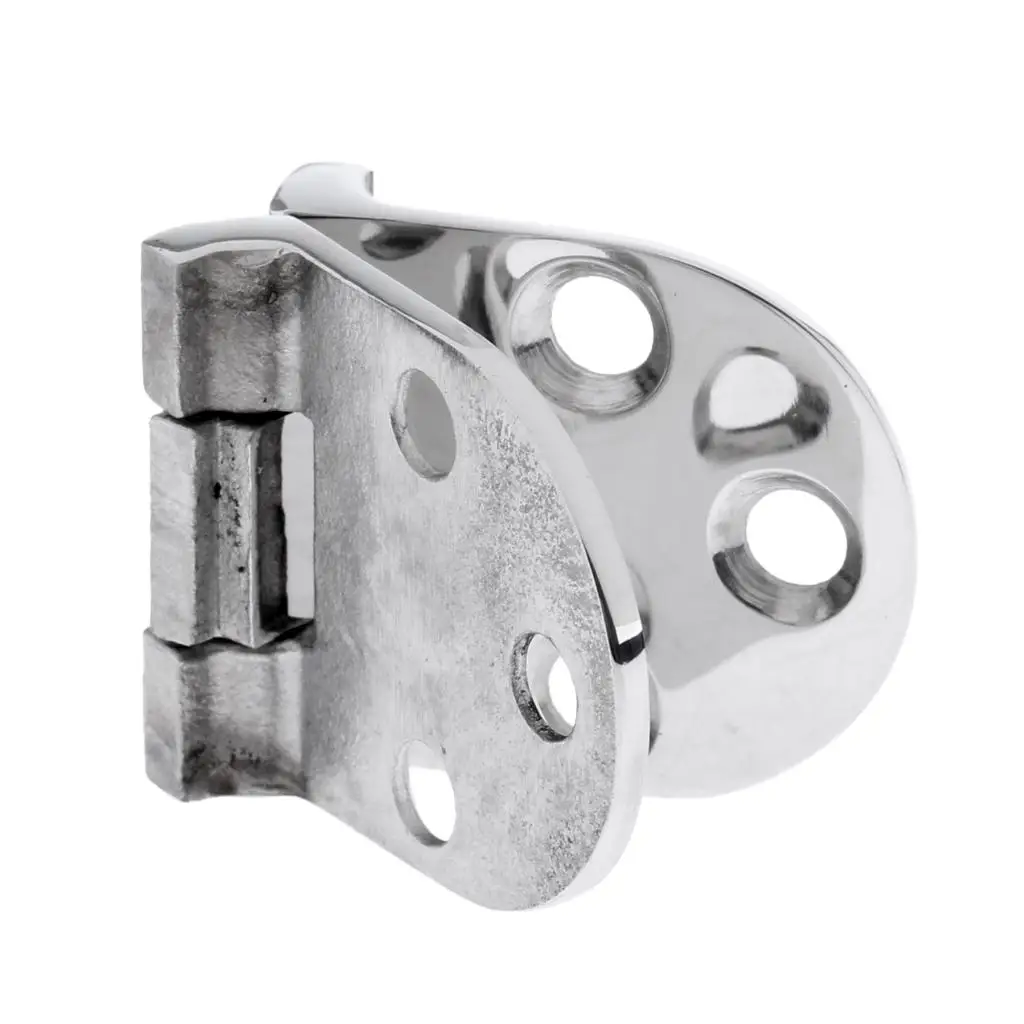 Durable Solid Stainless Steel  Strap Hinge With 6 Holes