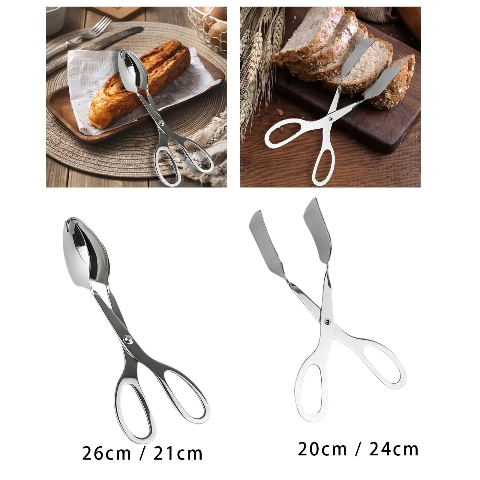 Kitchen Cooking Tongs Salad Buffet Tongs for Restaurants Barbecue Frying