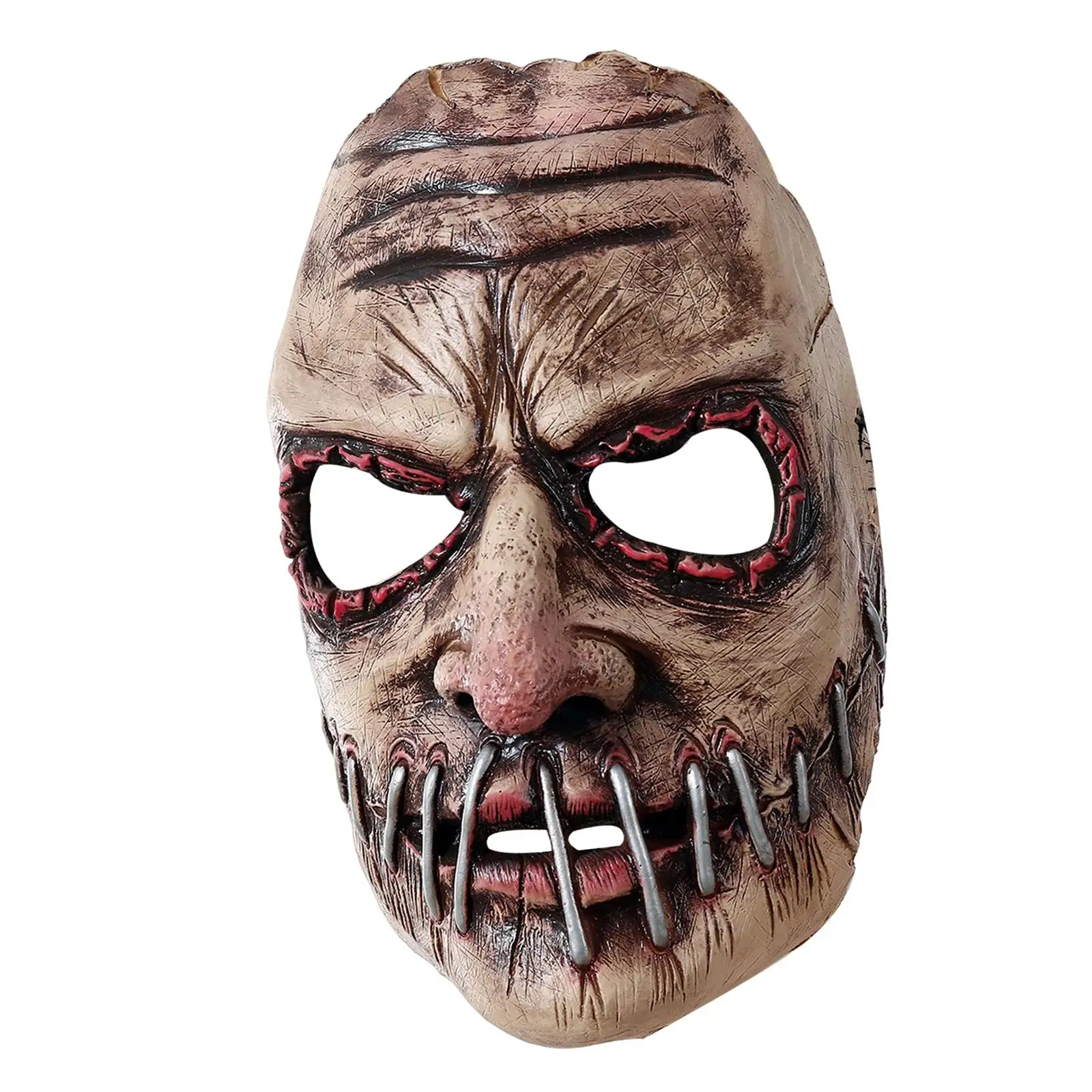 Halloween Horror Mask Costume Accessories Face Cover Decorative for Masquerade Pretend stage Performance Decoration Holiday