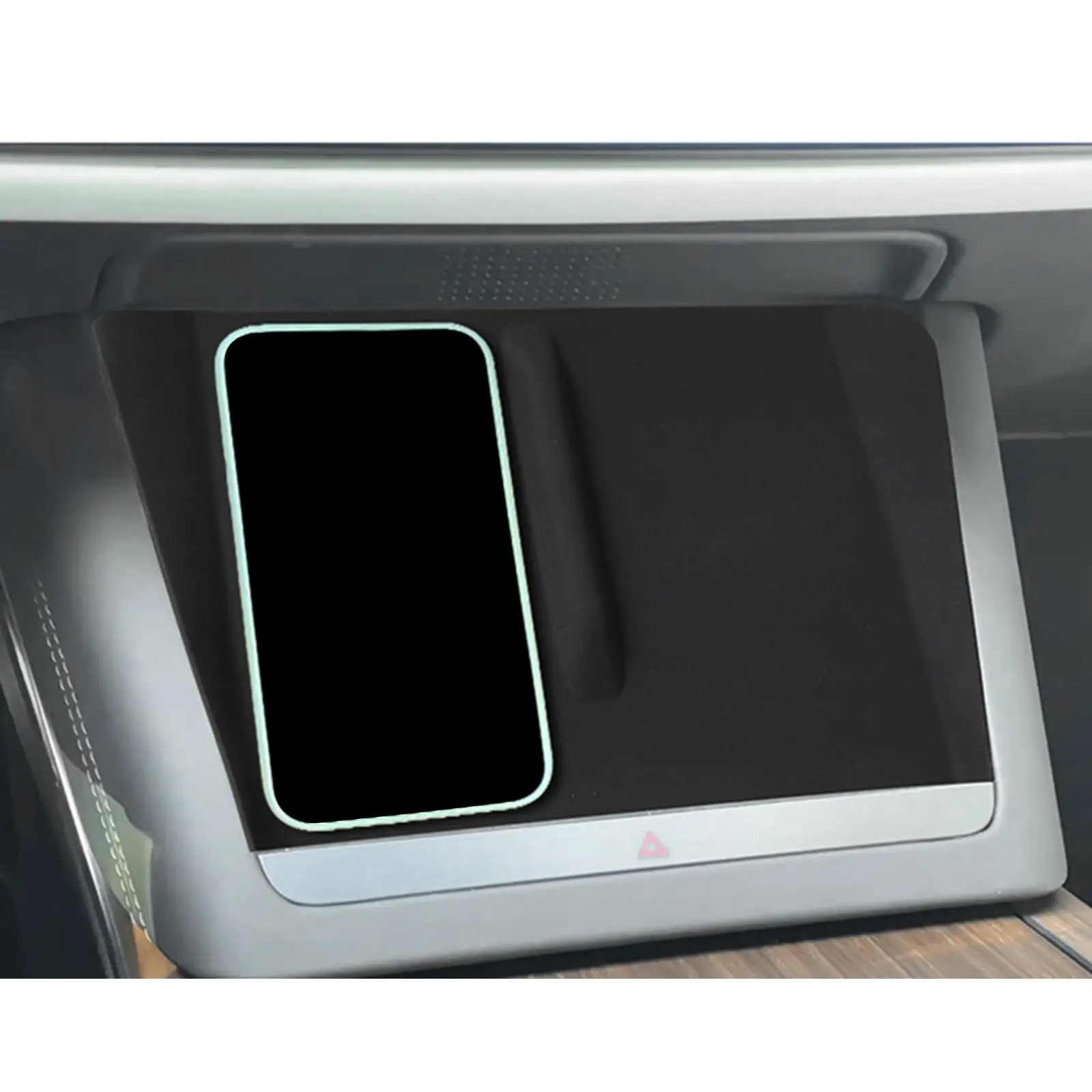 Non-Slip Pad Silicone Anti Scratch Auto Interior Parts Accs Ornament Phone Wireless Charging Protective for Tesla Model x/S