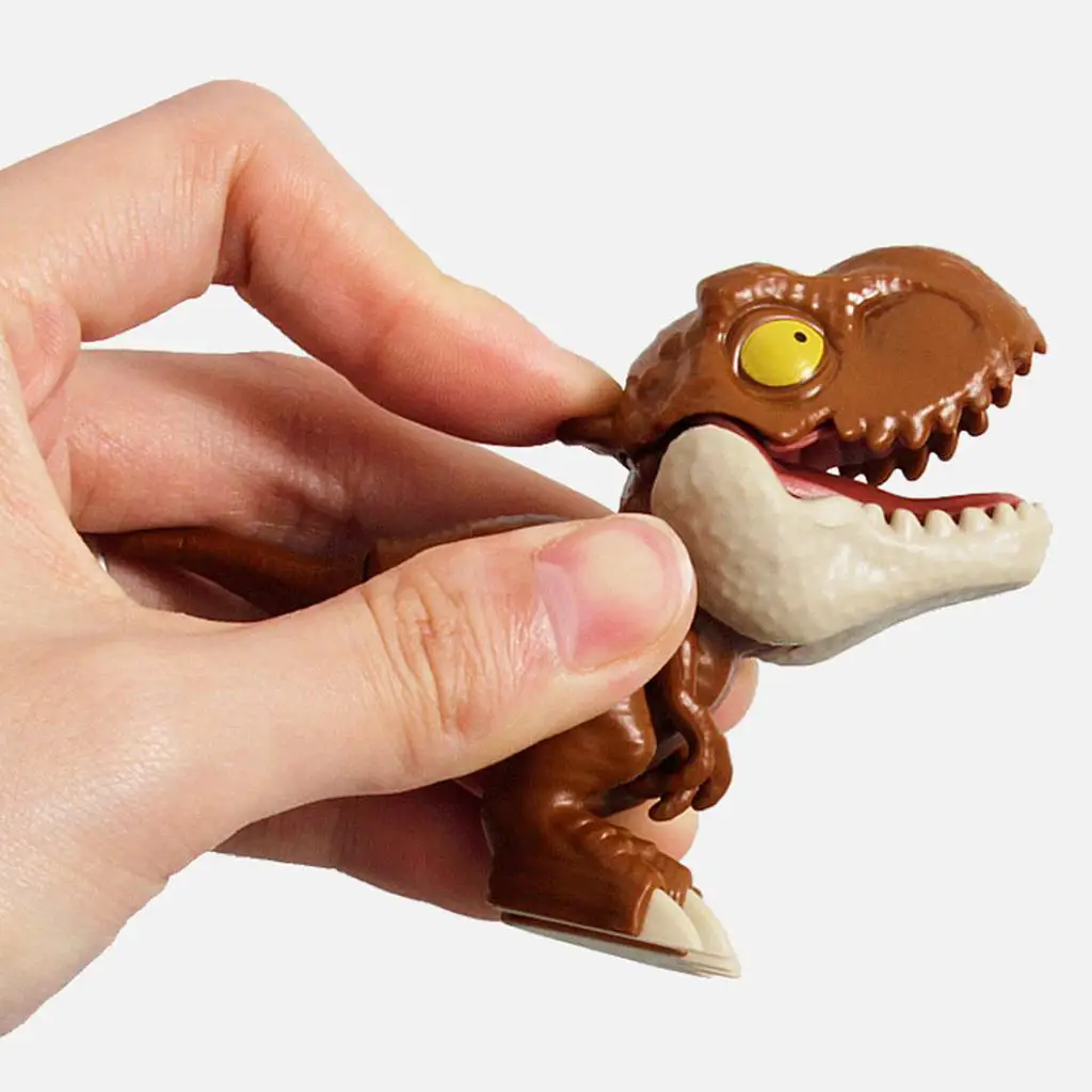 Finger Dinosaur Toy Model Tricky Biting Hand Practice Prank Creative Novelty